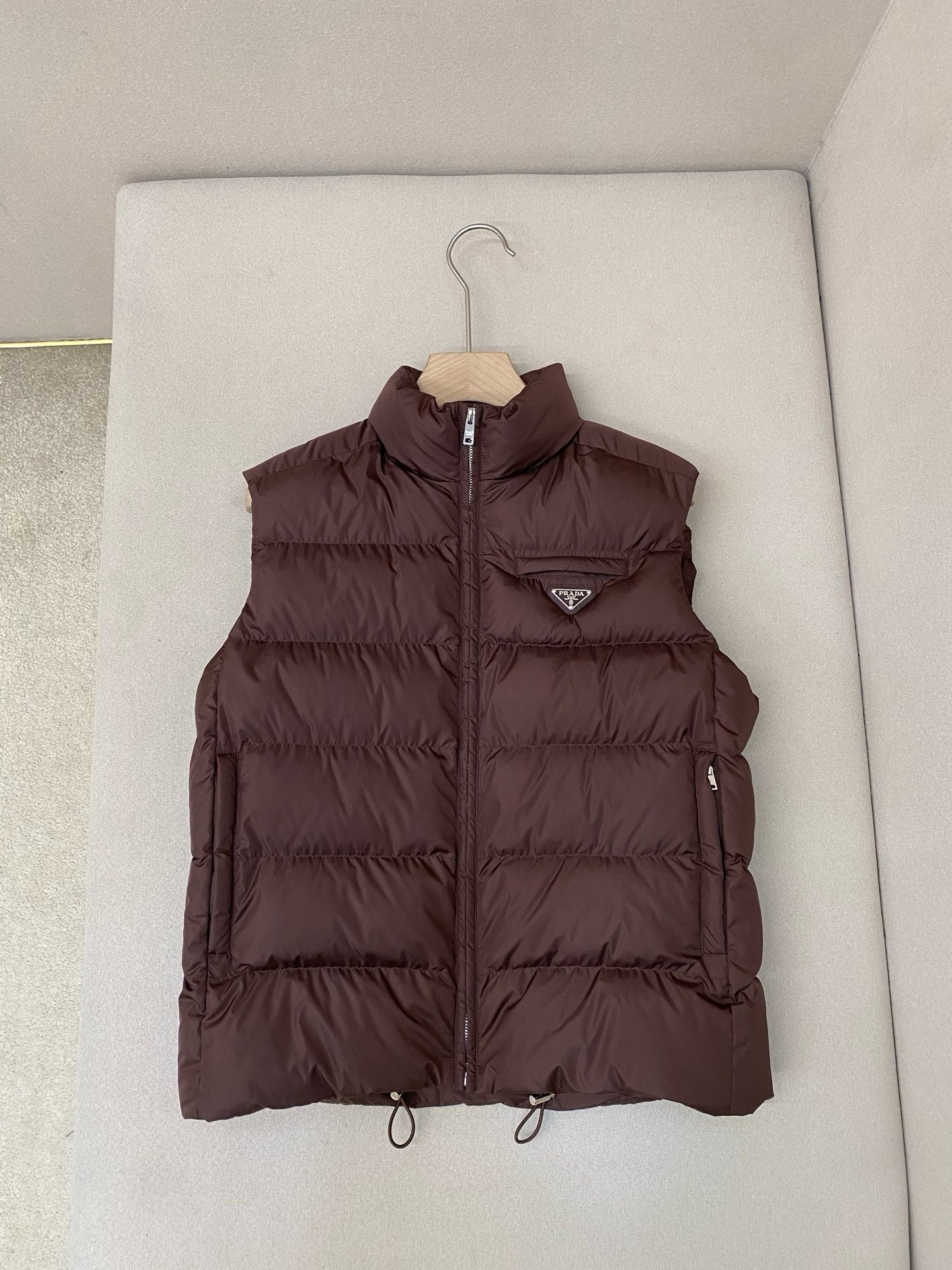 Black and Brown Vest