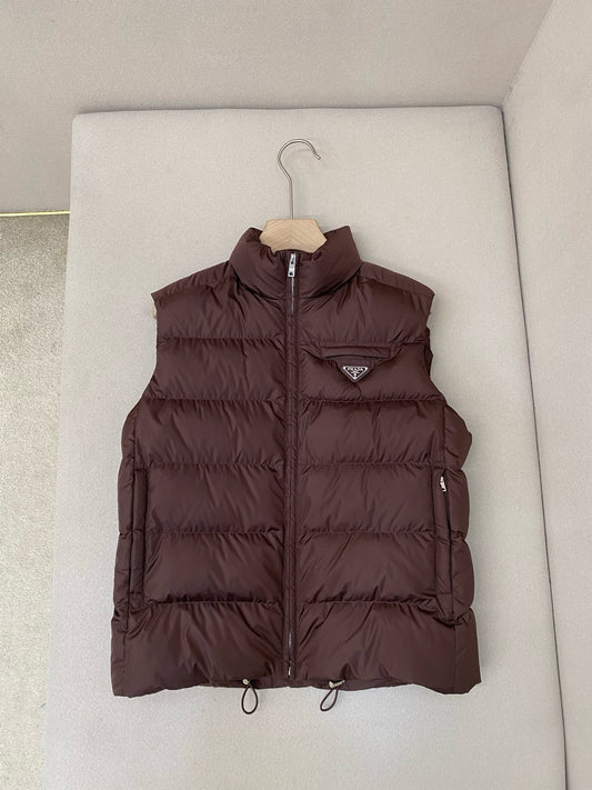 Black and Brown Vest