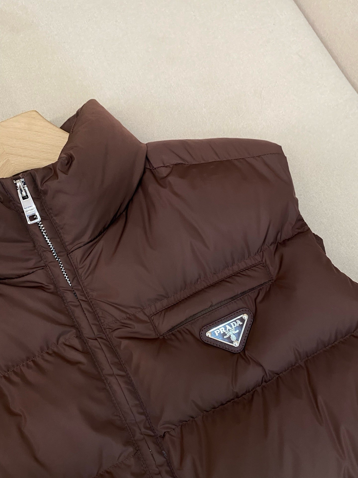 Black and Brown Vest