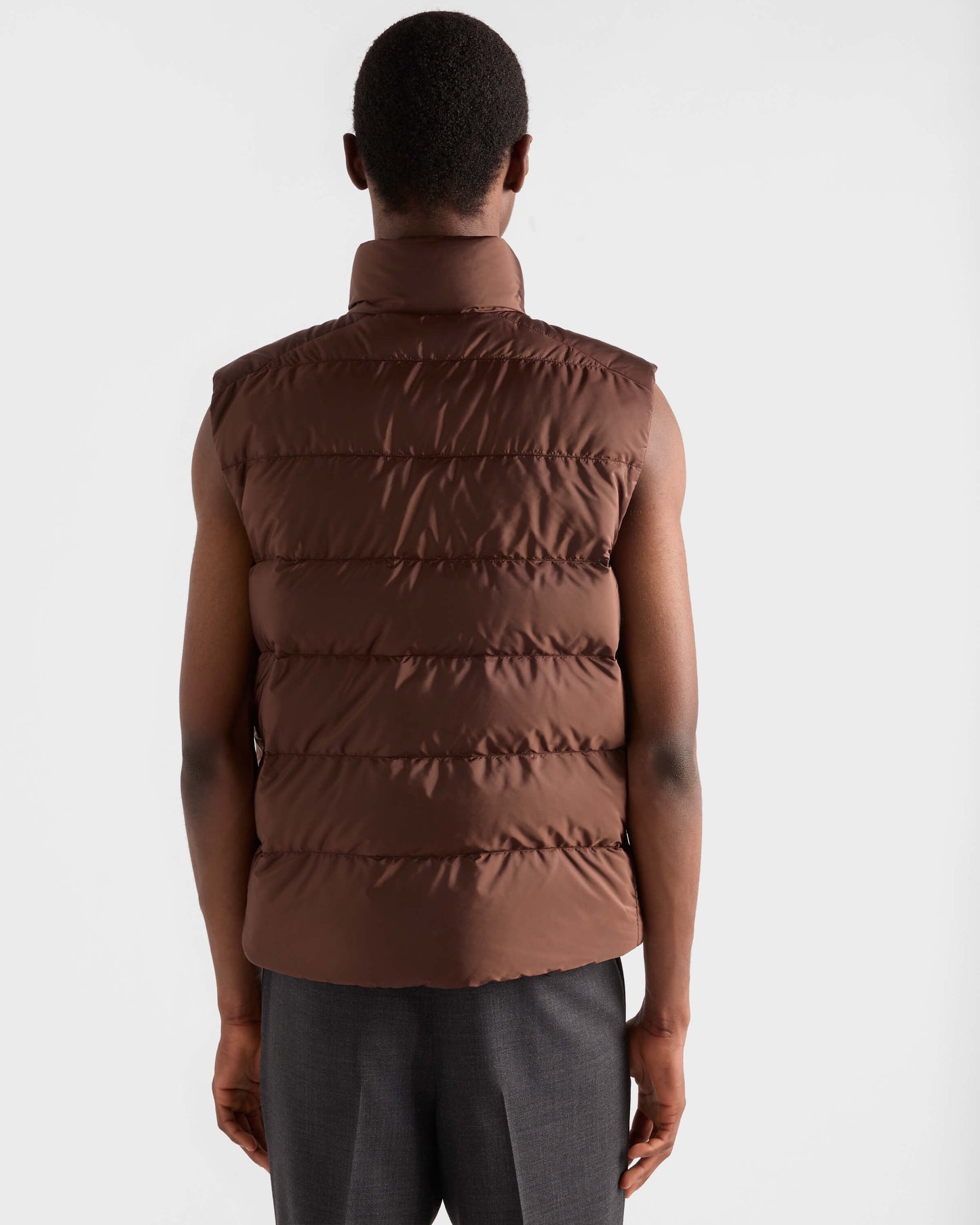 Black and Brown Vest