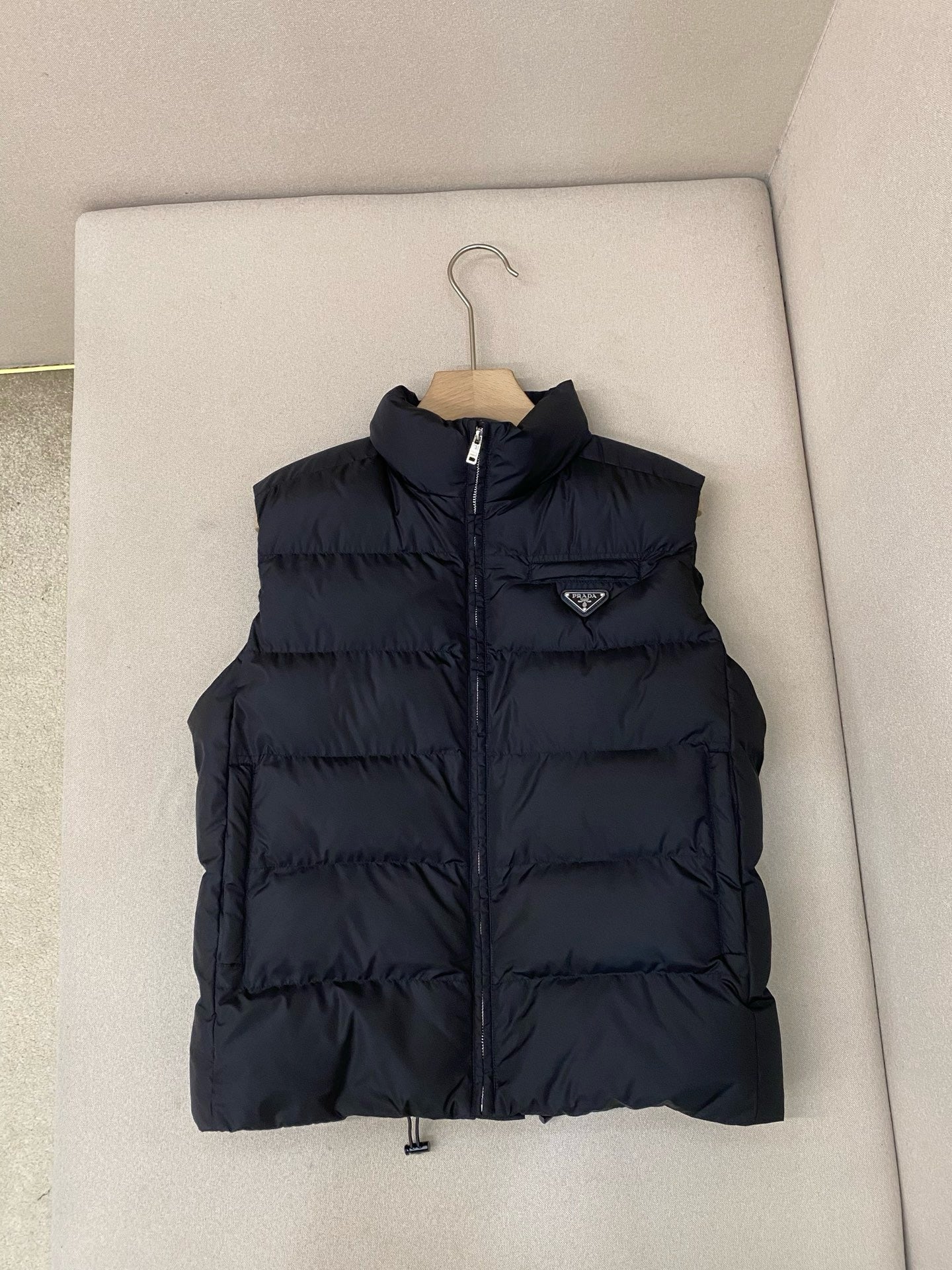 Black and Brown Vest