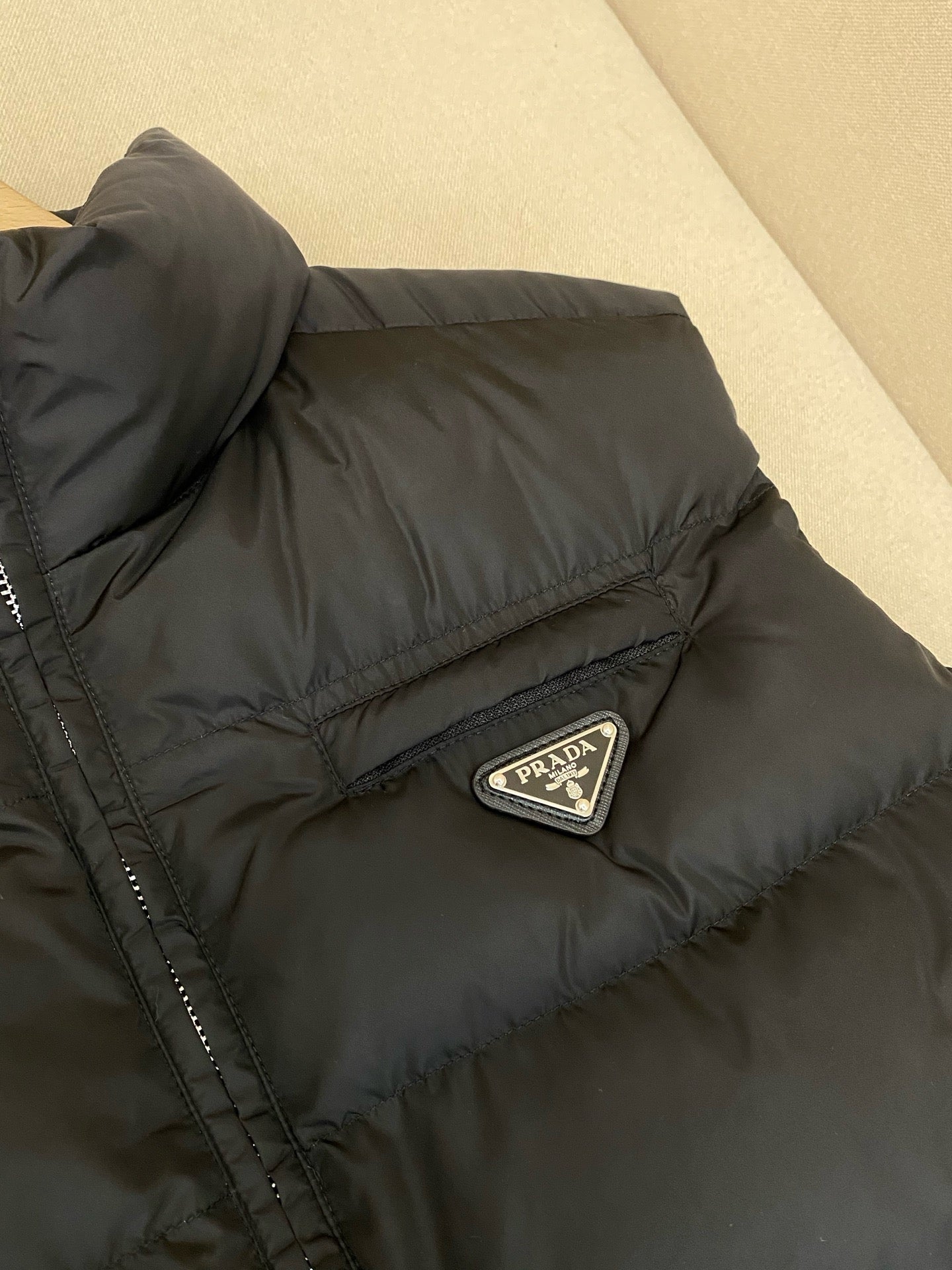 Black and Brown Vest