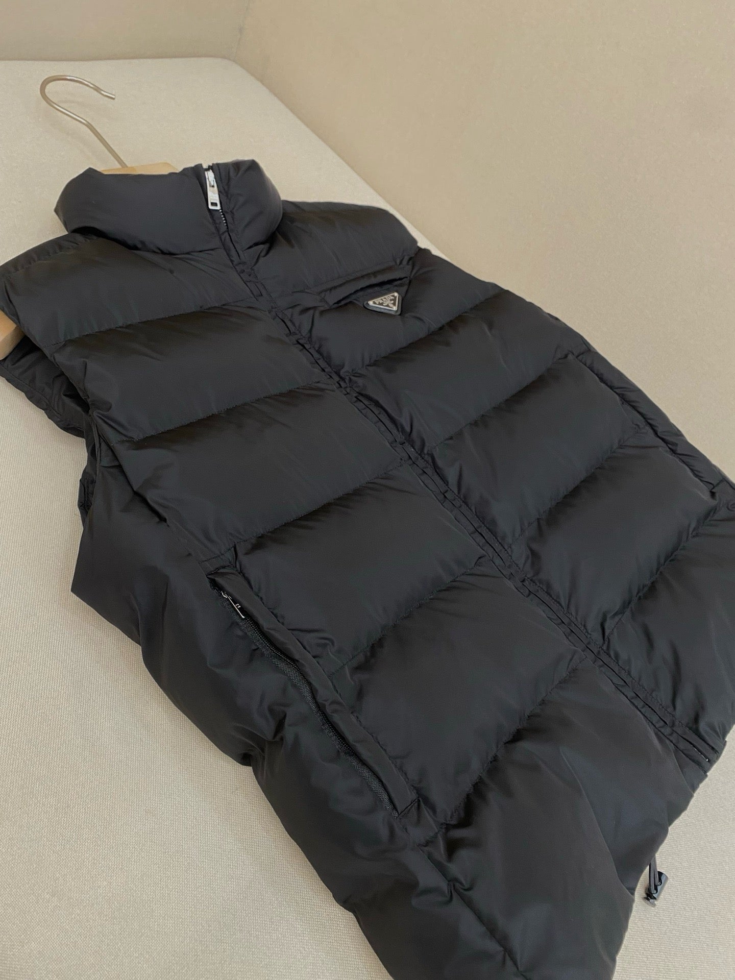 Black and Brown Vest