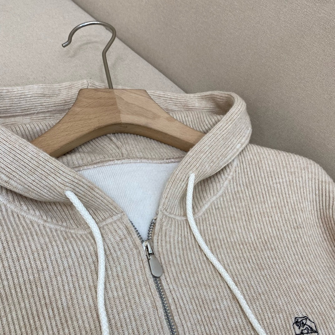 Apricot and Grey Jacket