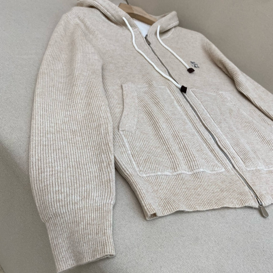 Apricot and Grey Jacket