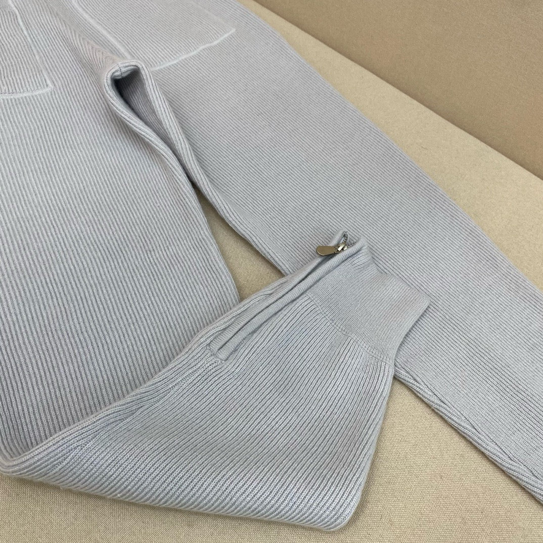 Apricot and Grey Pant