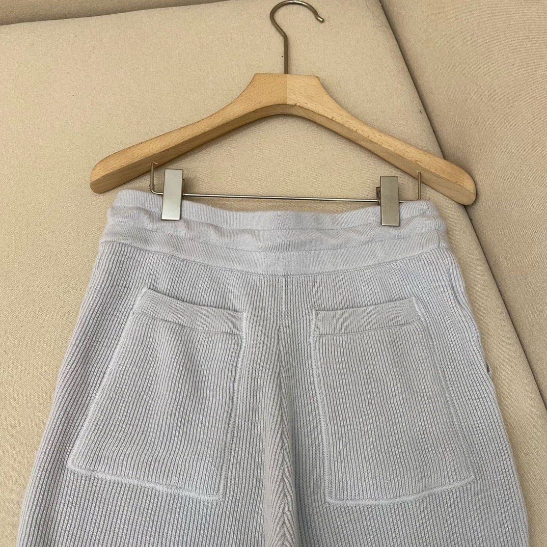 Apricot and Grey Pant