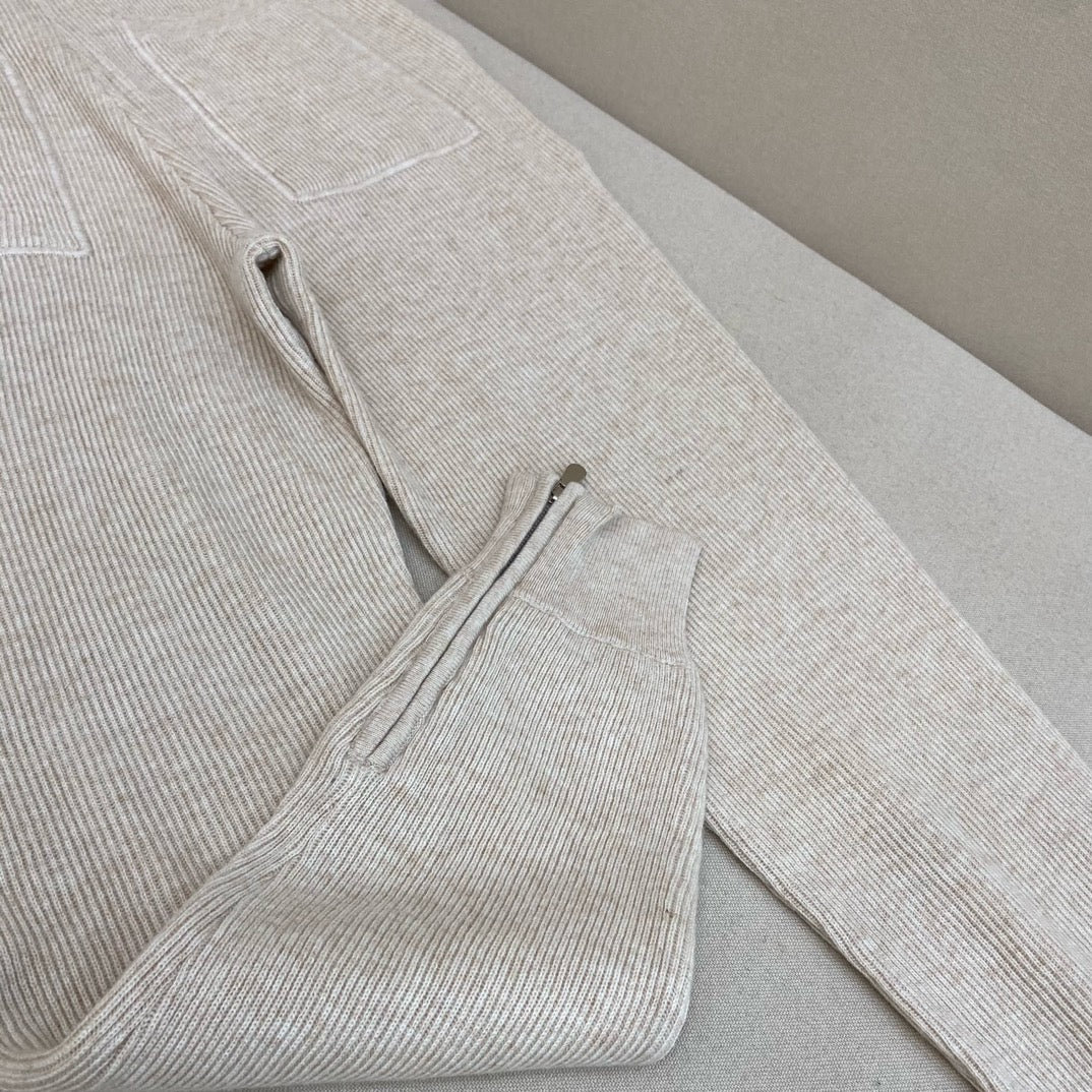 Apricot and Grey Pant