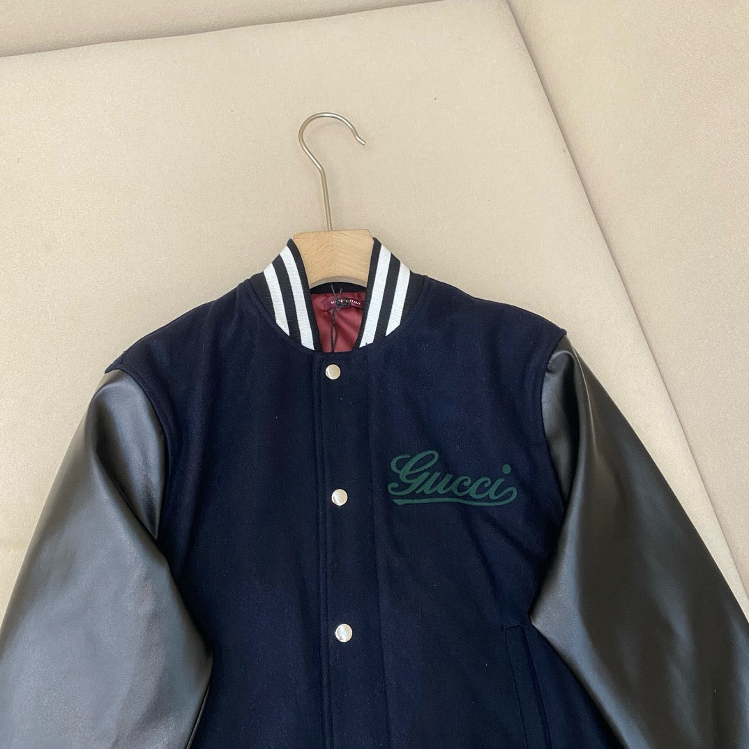 Grey Dark Blue Jacket