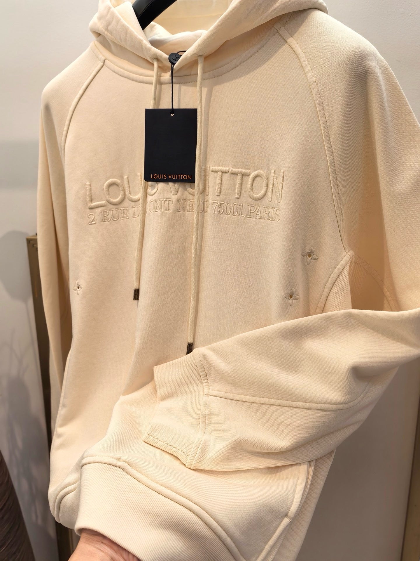 Beige Hoodie