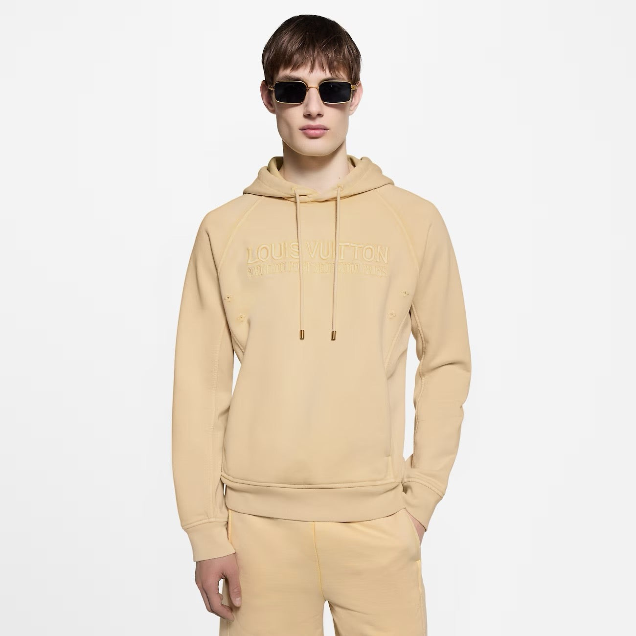 Beige Hoodie