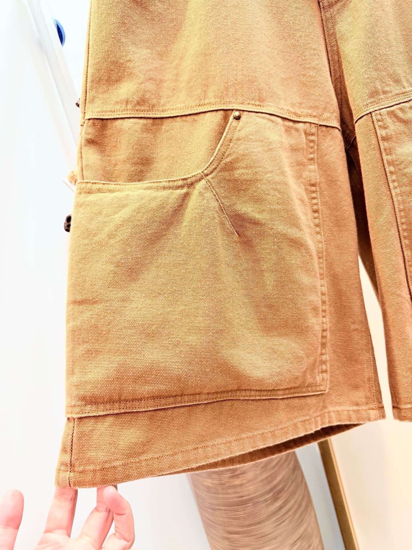 Camel and Black Short