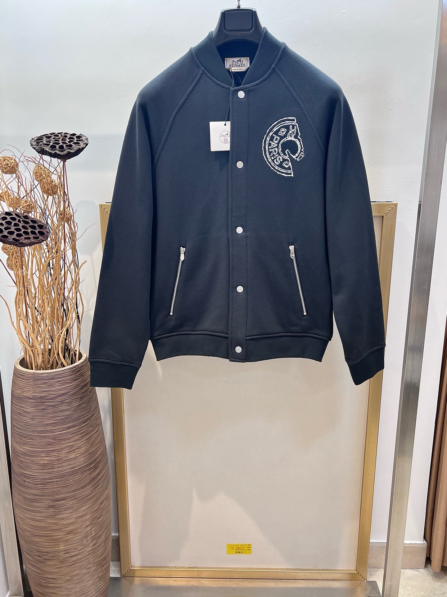 Grey and Black Jacket