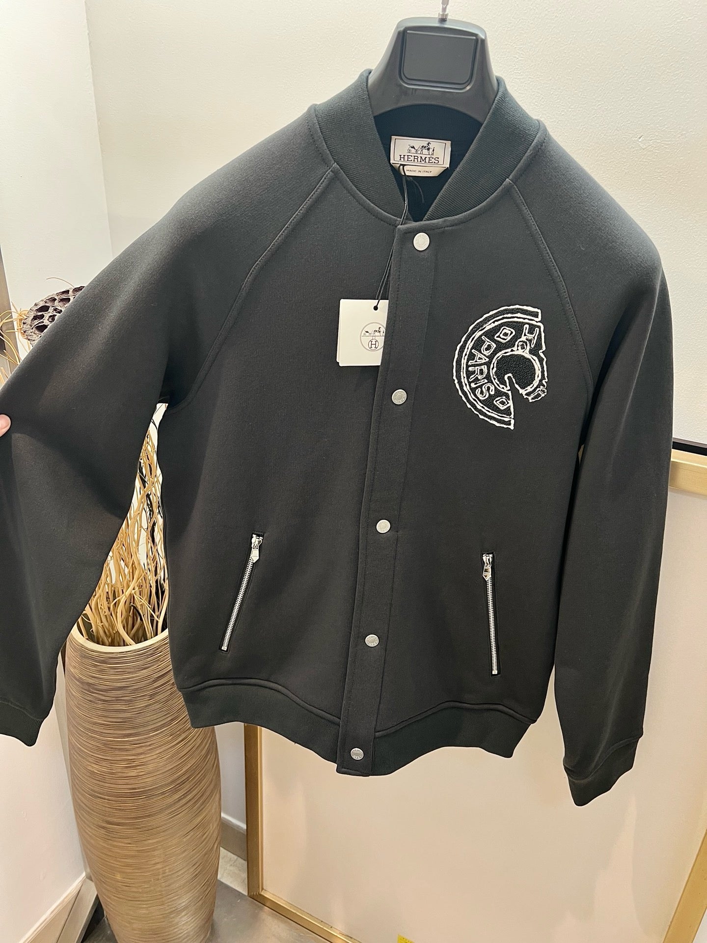 Grey and Black Jacket