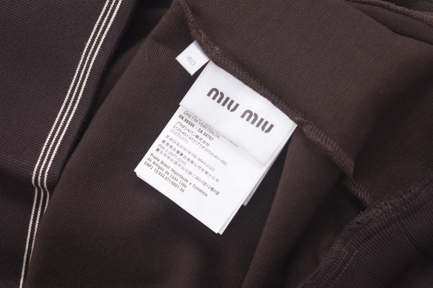 Brown and Grey Jersey