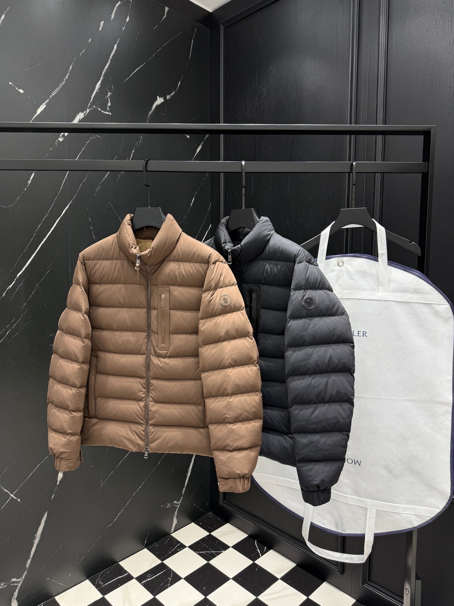 Brown and Black Jacket