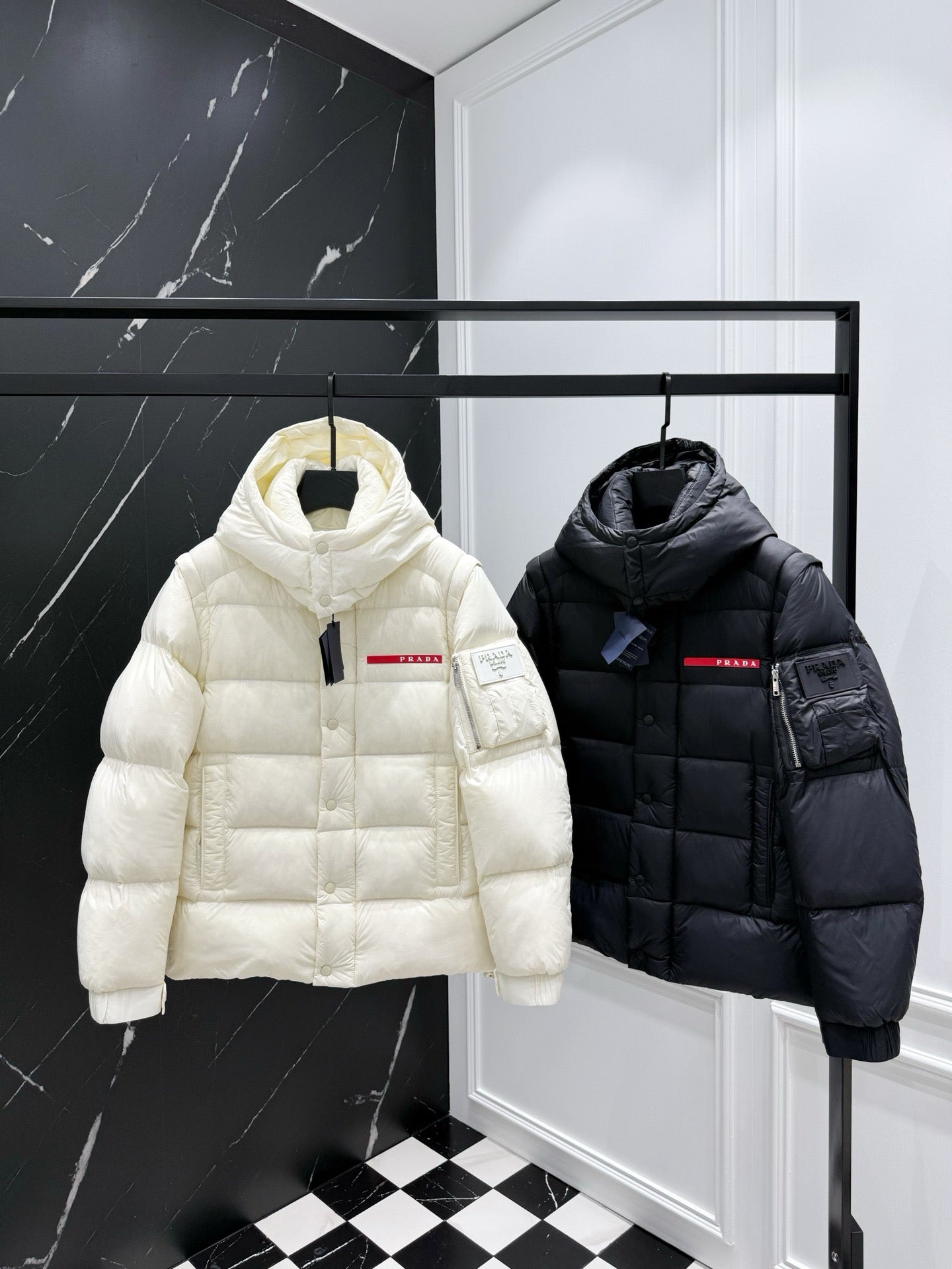 Black and White Jacket