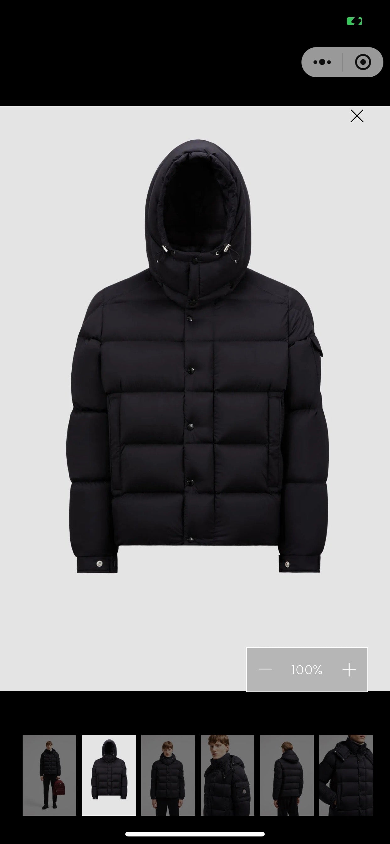 Black and Dark Blue Jacket