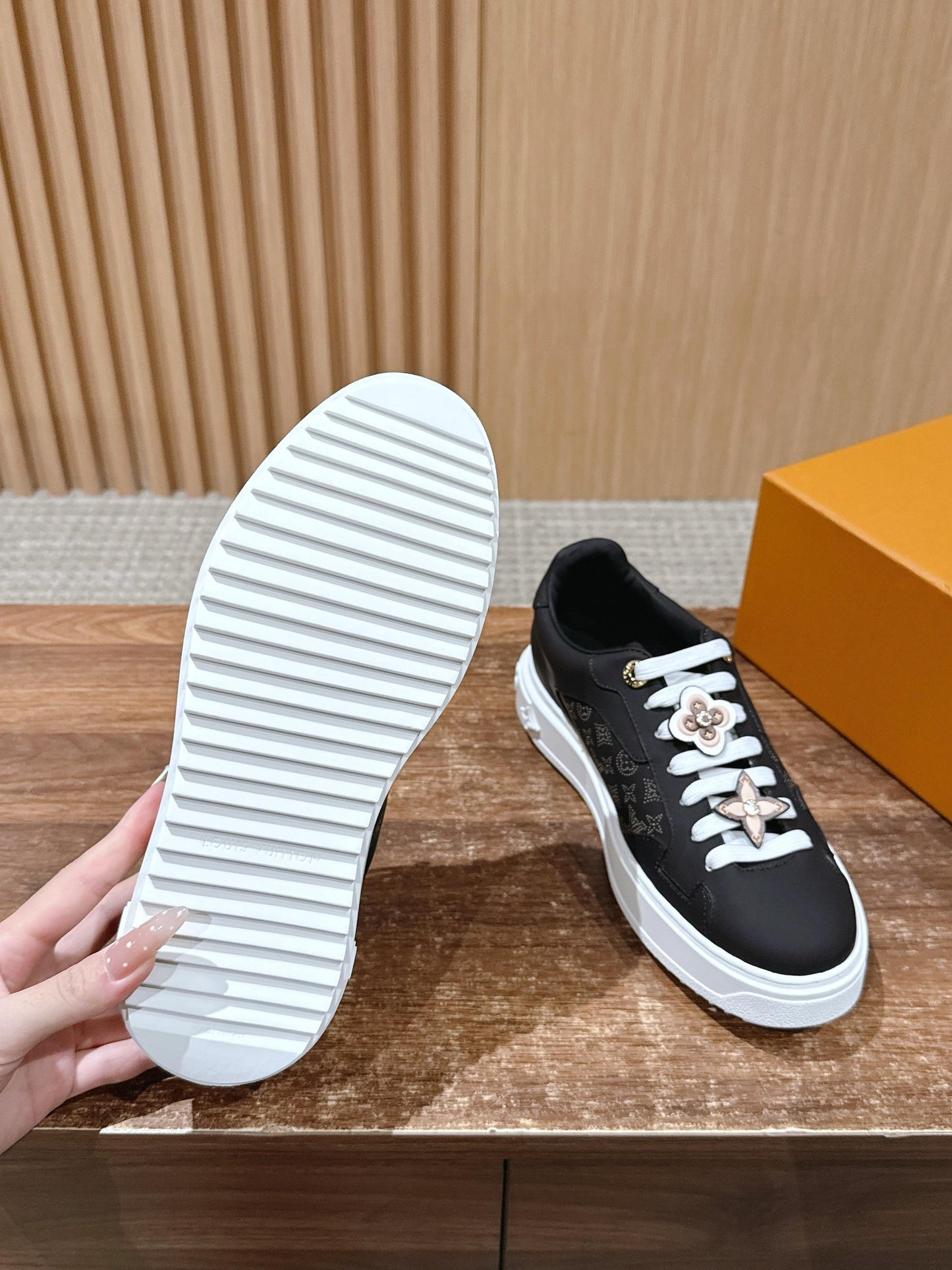 Black and White Shoes