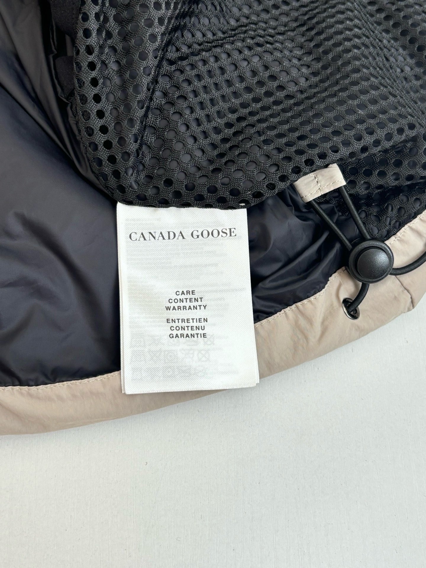 Black and Beige Jacket