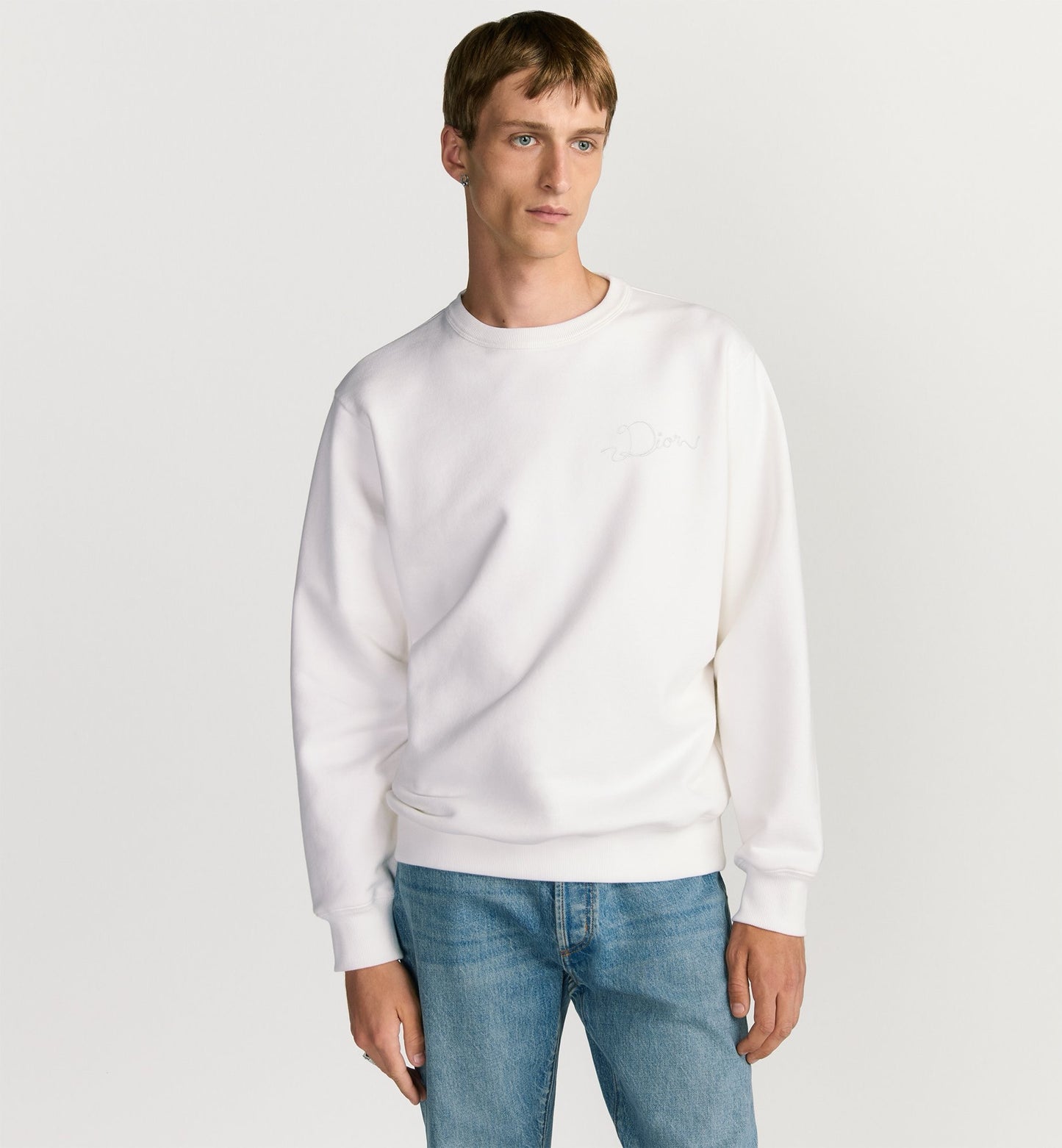 Grey and White T-Shirt