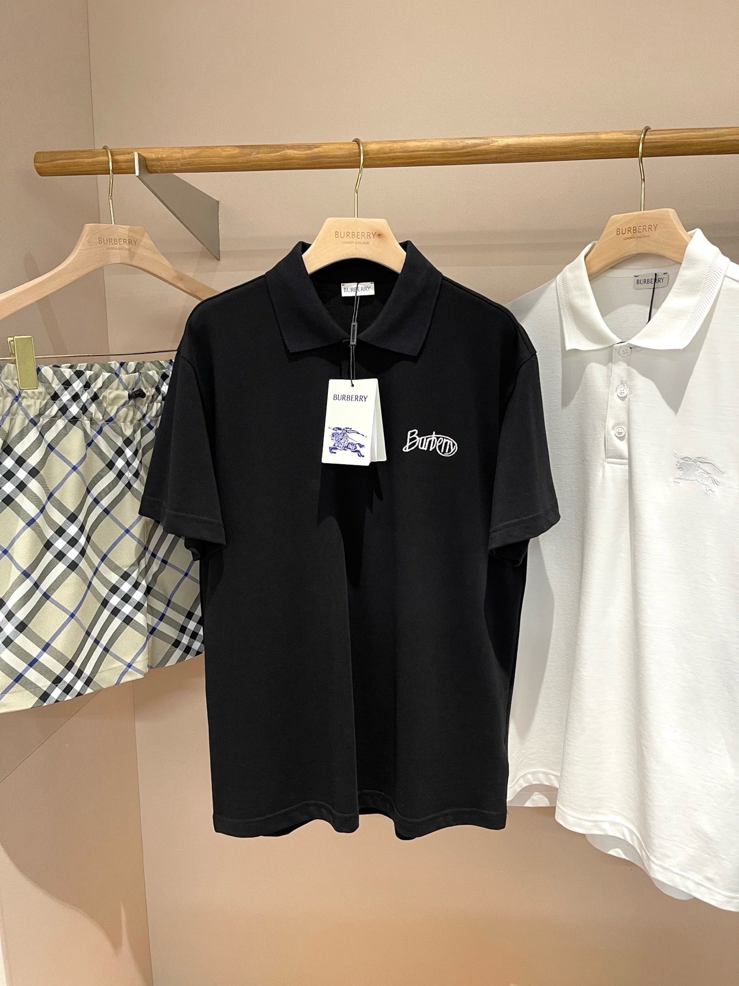 Black and Blue Polo