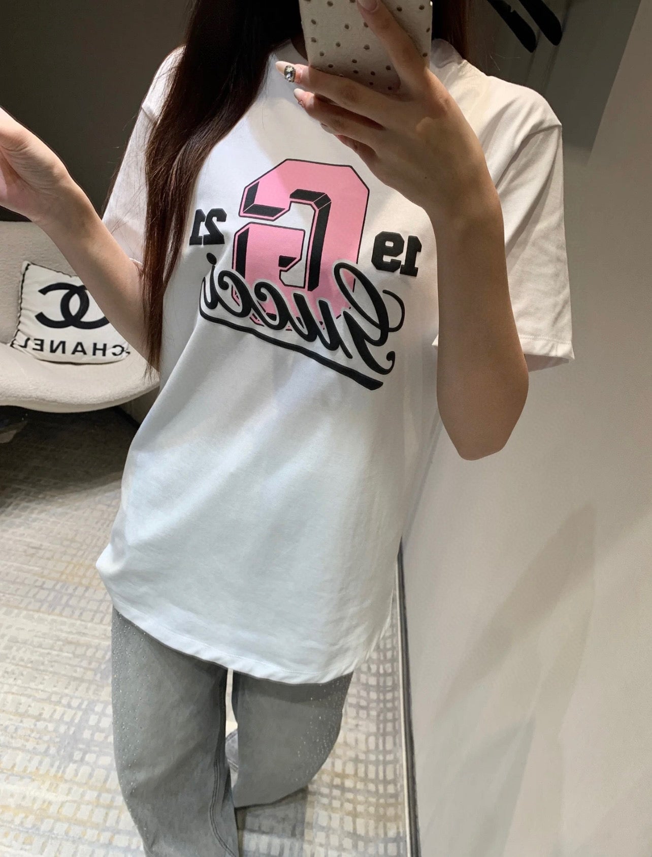 Weißes T-Shirt