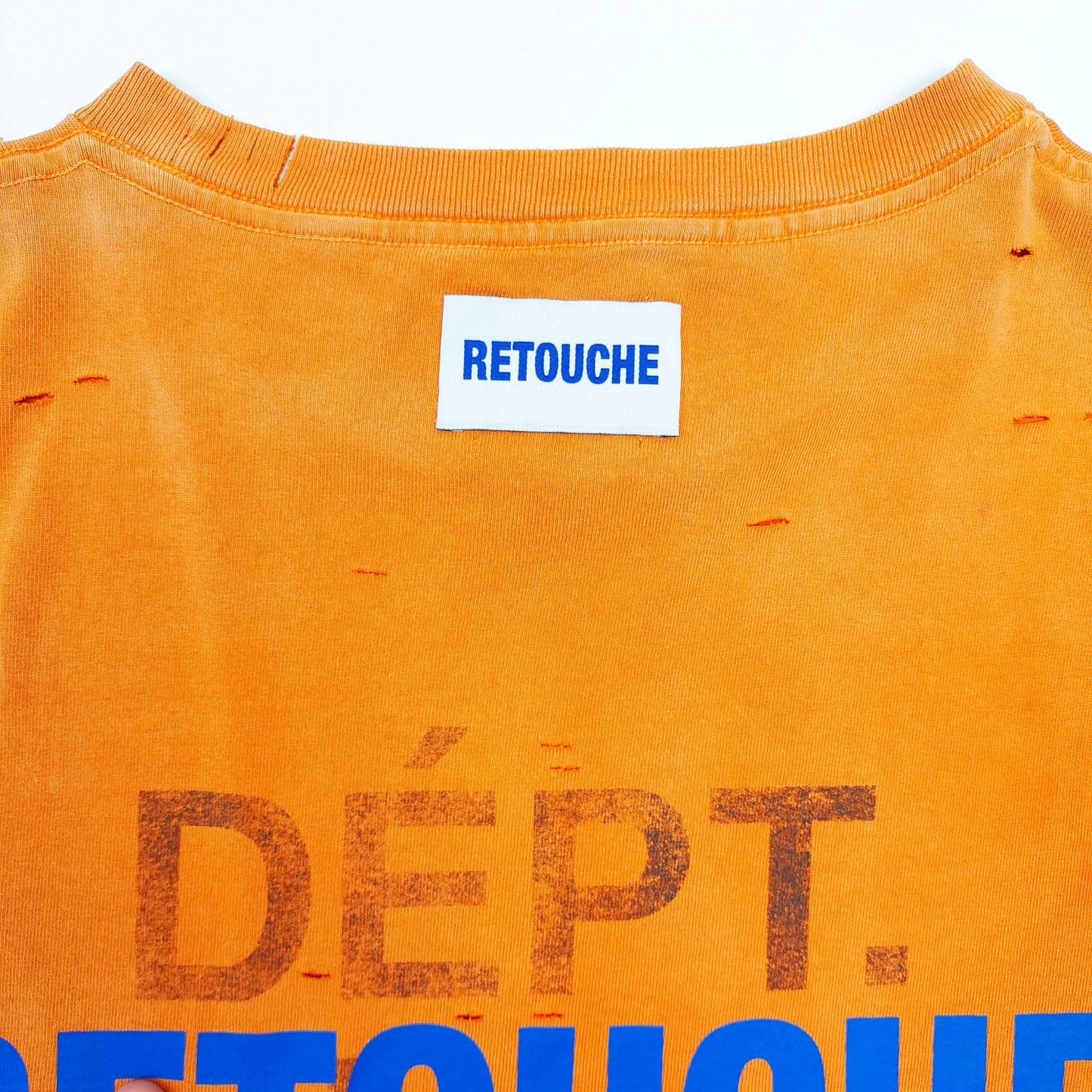 camiseta naranja