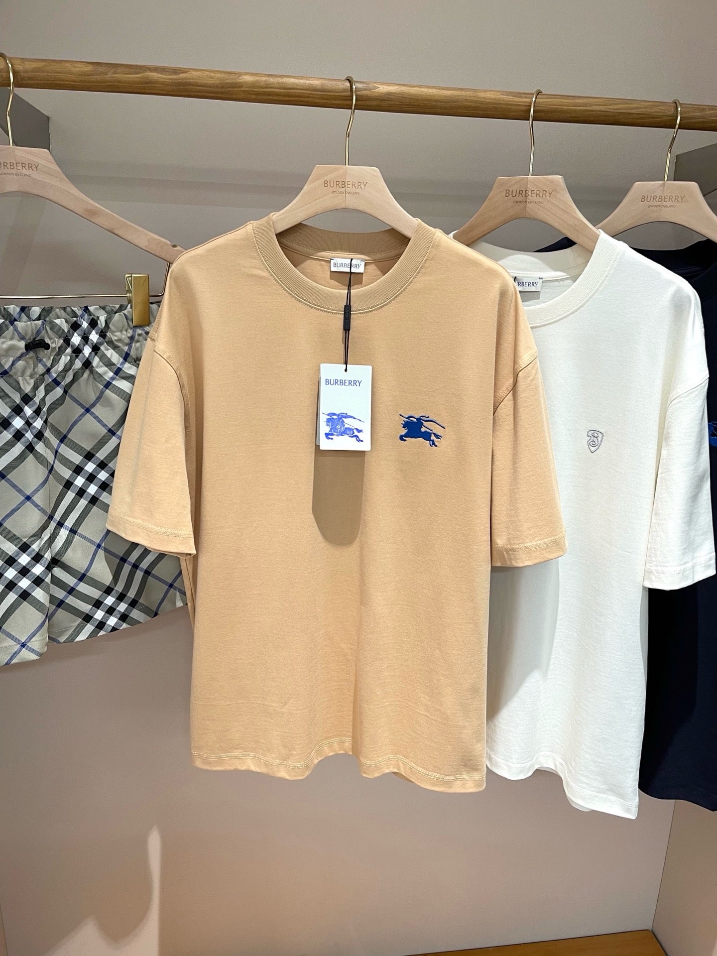 Dark Blue and Khaki T-Shirt