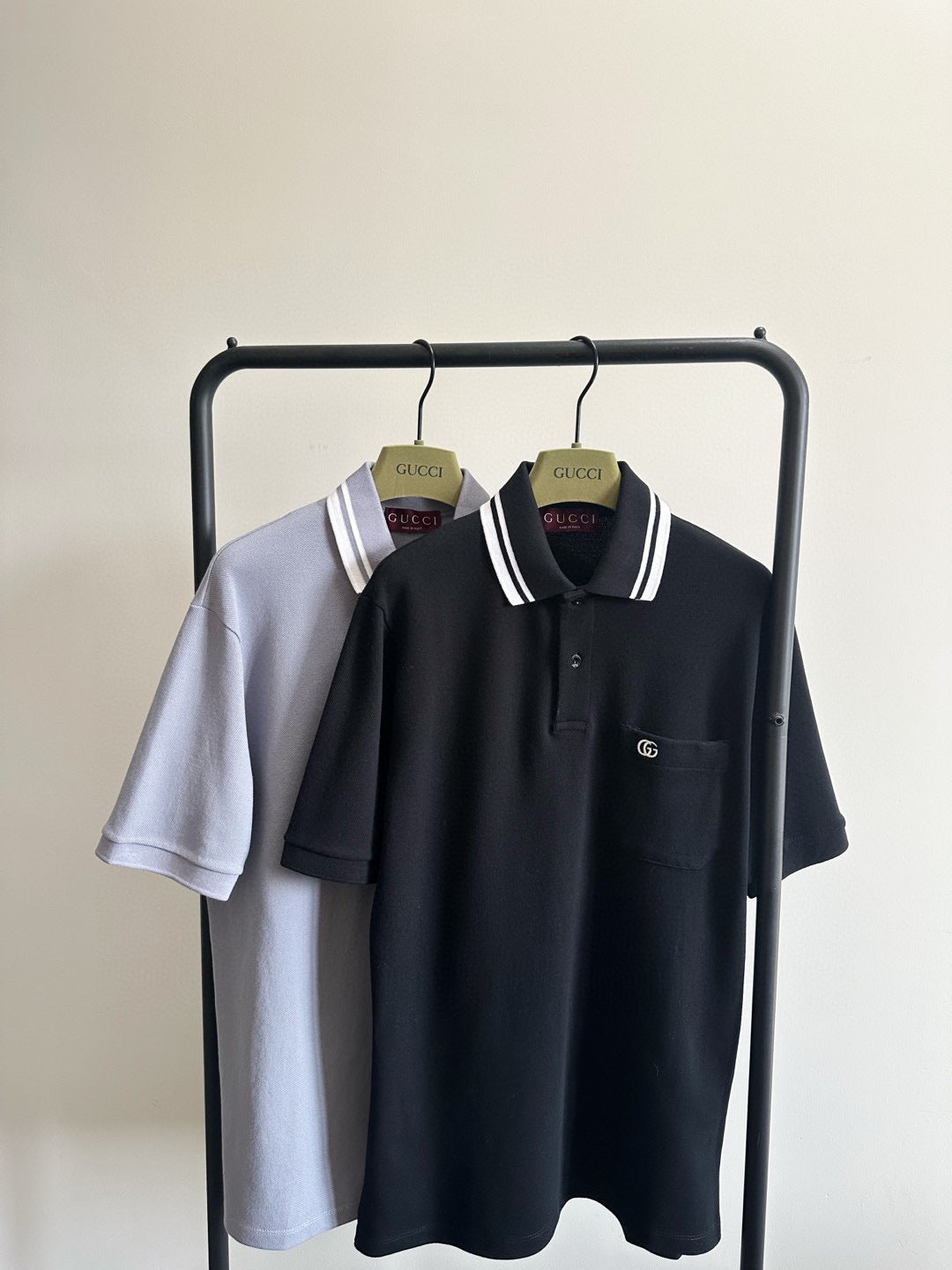 Black and Grey Polo
