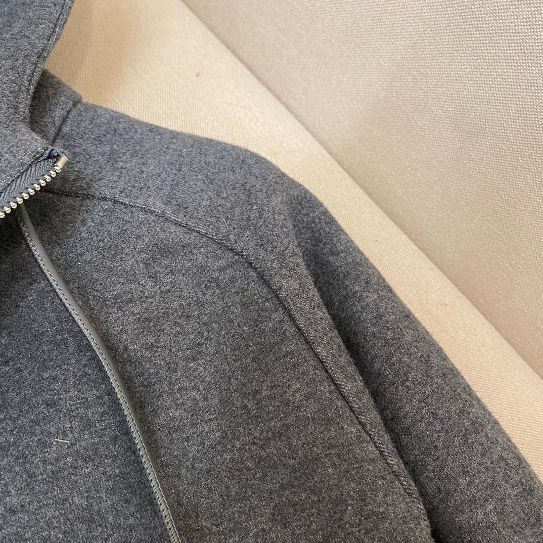 Dark black and Khaki Jacket