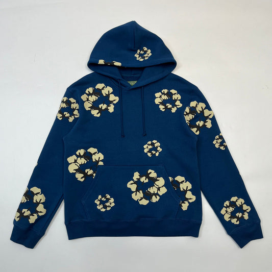 Blauer Hoodie