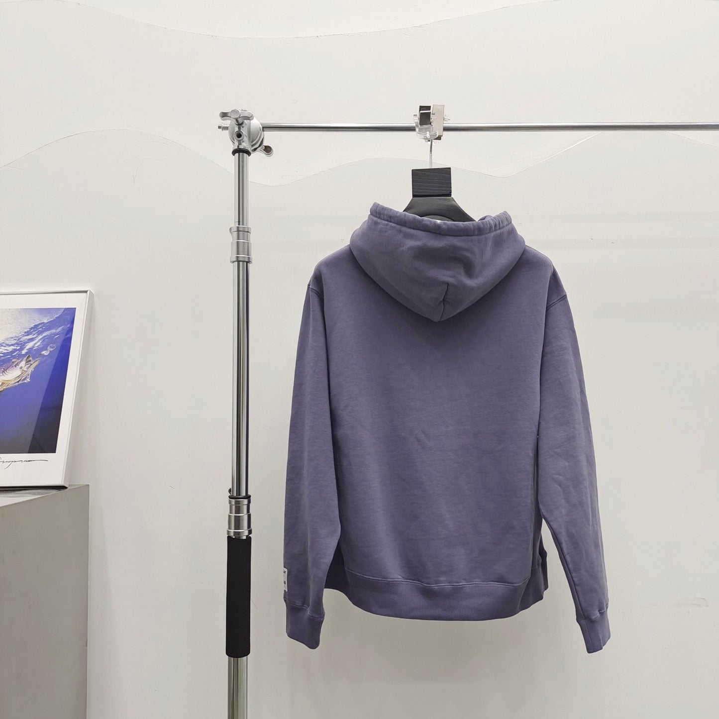 Sudadera con capucha gris oscuro