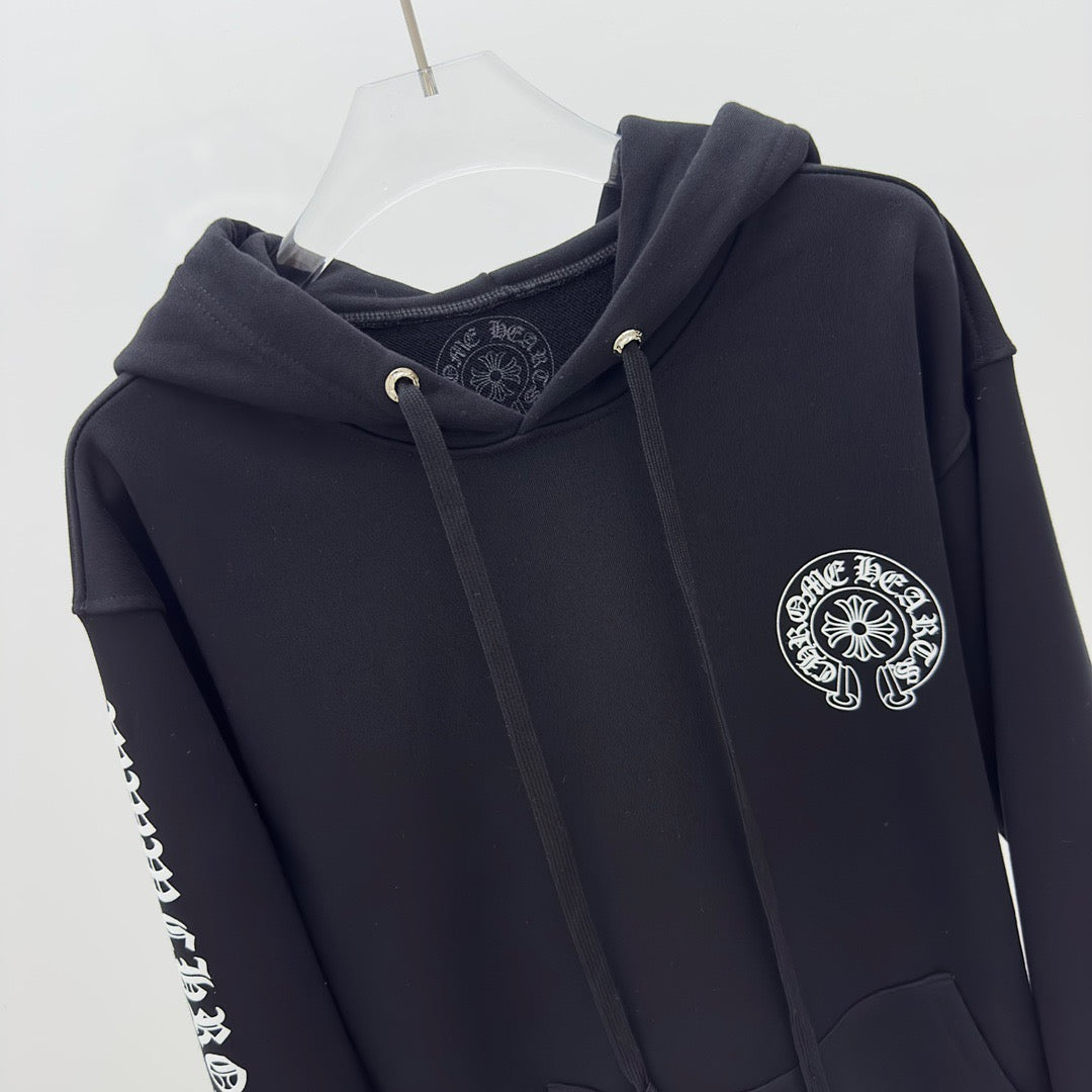 Black and White Hoodie