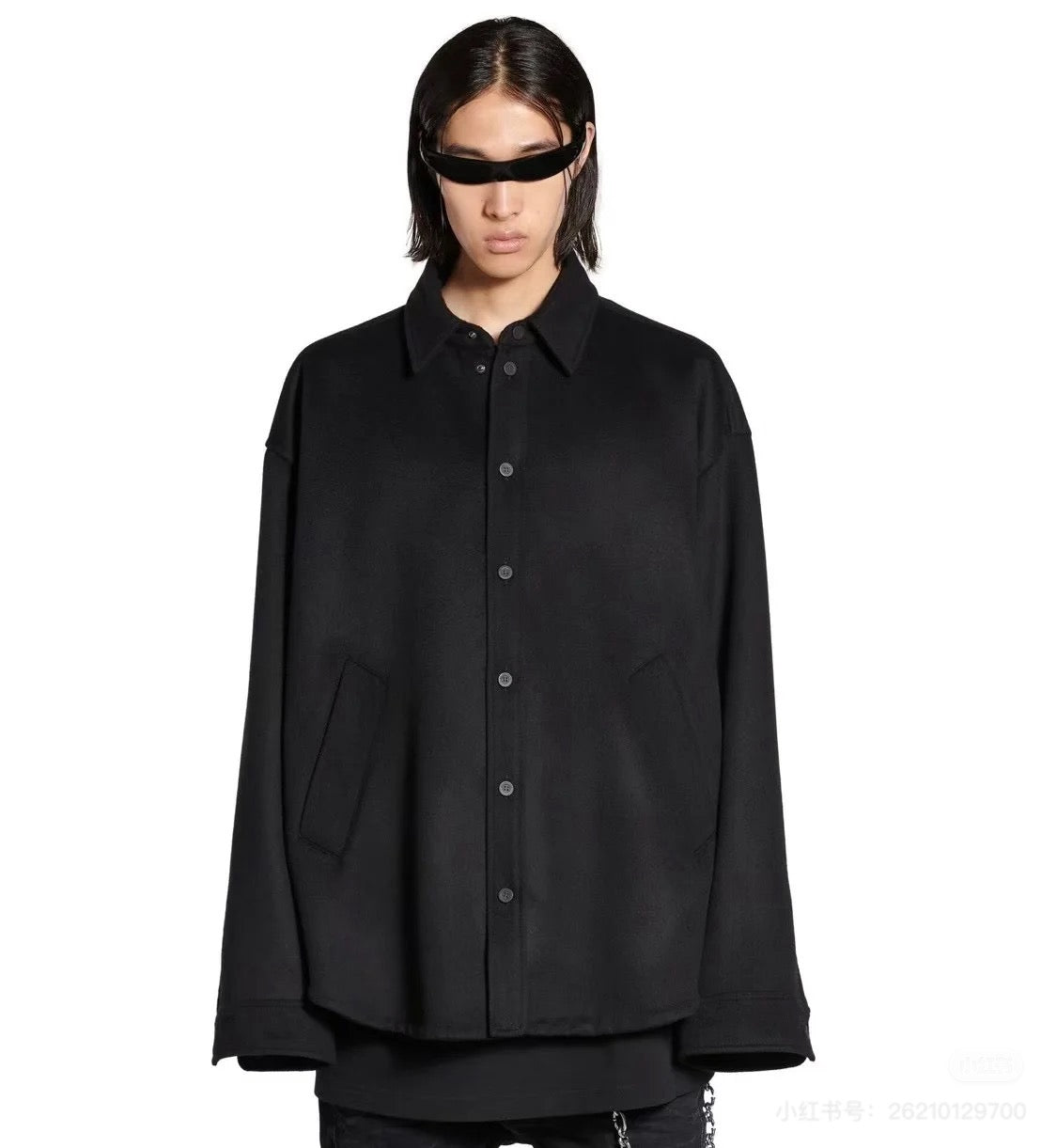 Schwarze Jacke