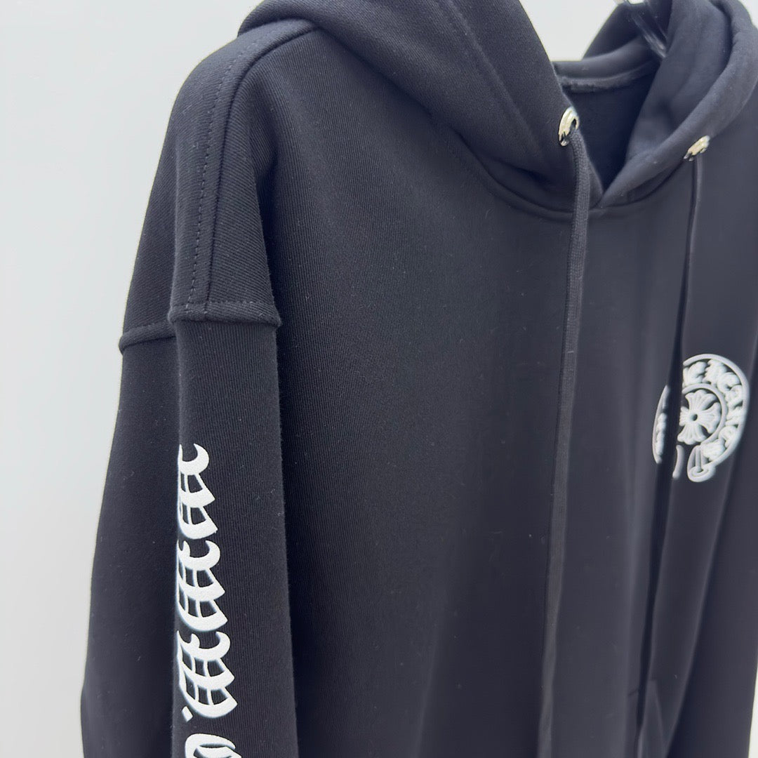 Black and White Hoodie