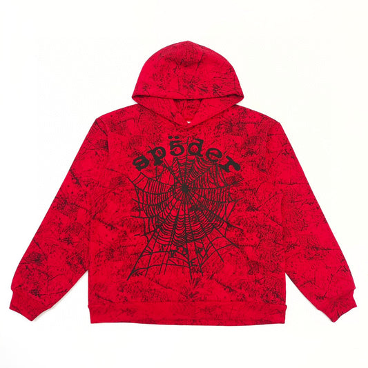 Roter Kapuzenpullover
