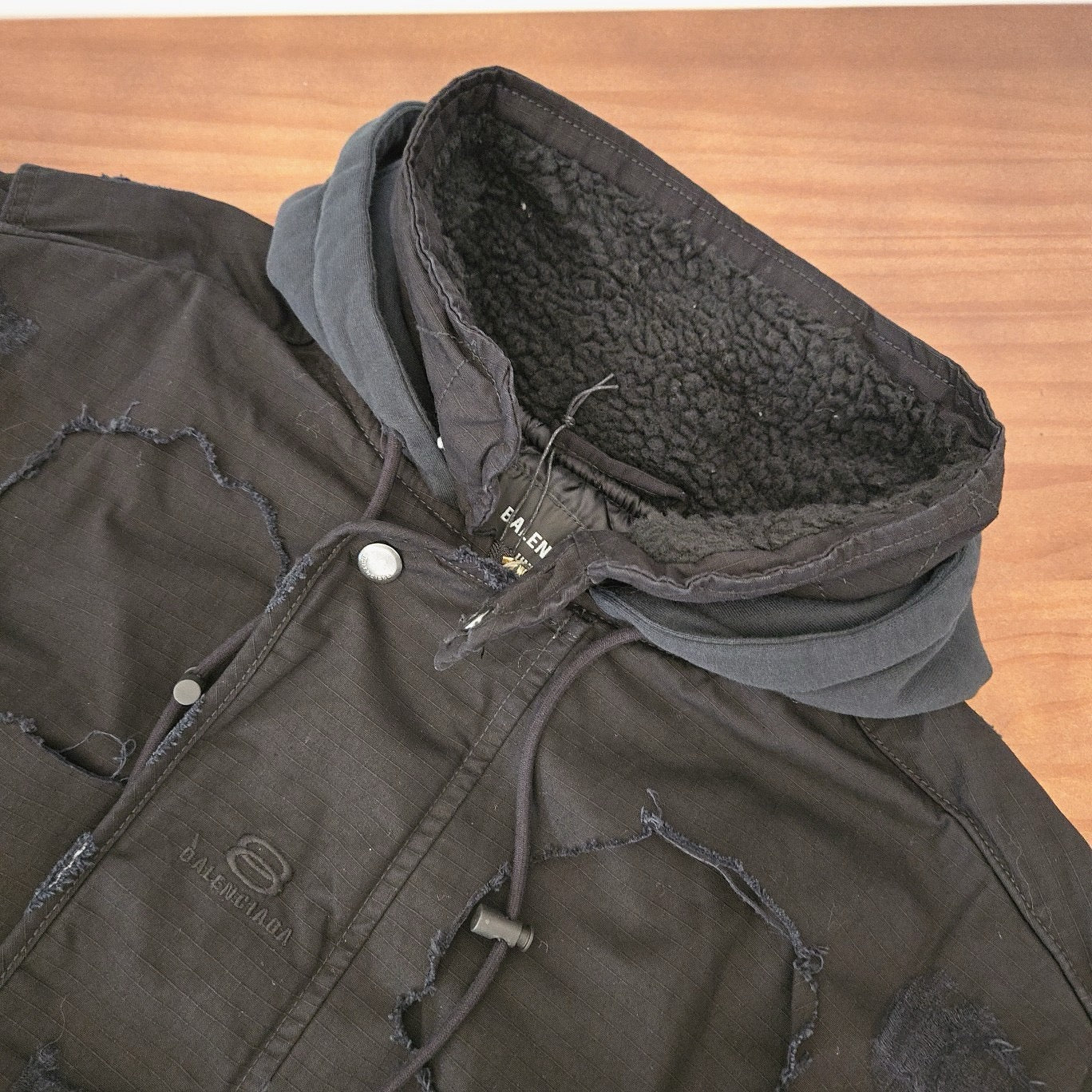 Schwarze Jacke