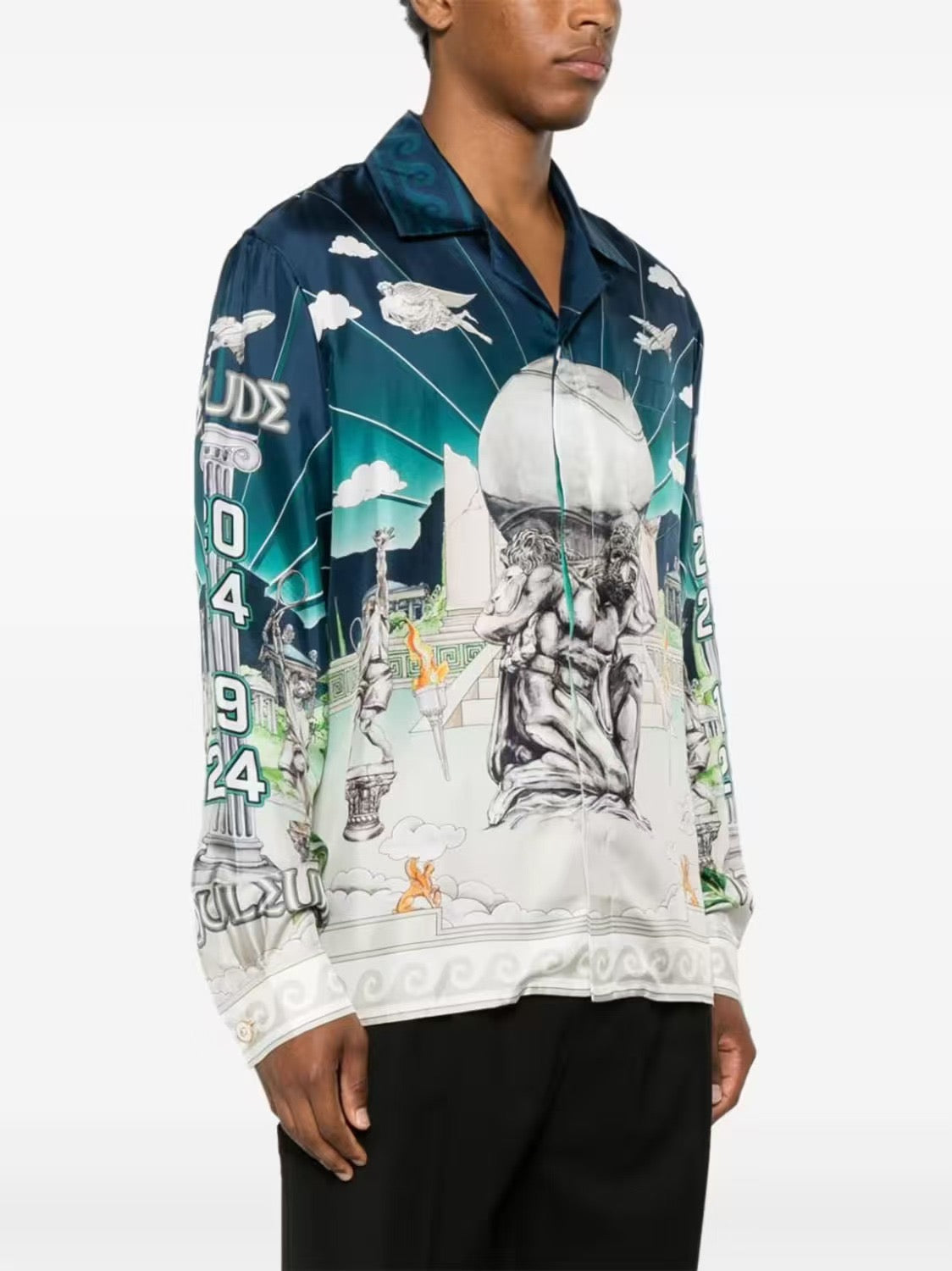 Mehrfarbige Jacke