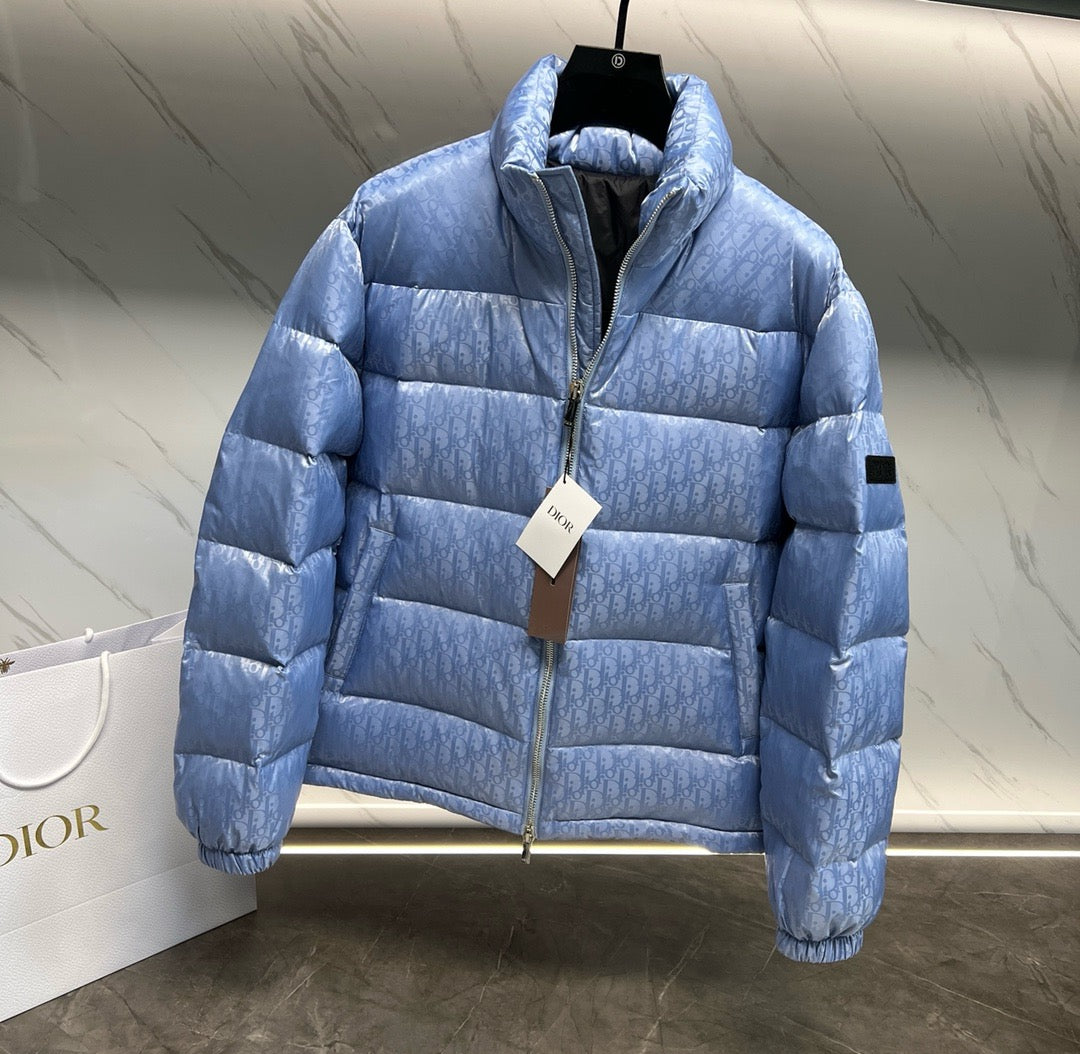 Blaue Jacke
