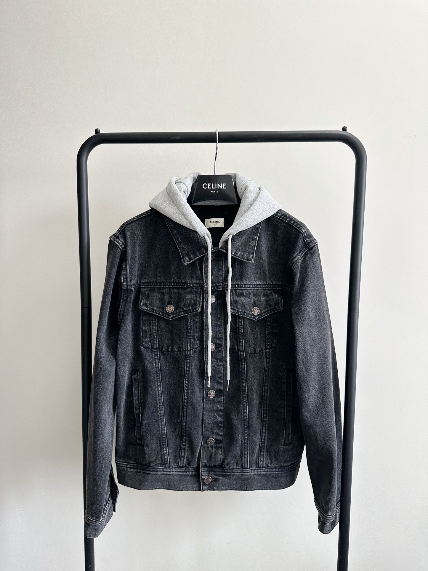 Dark black and Dark blue Jacket