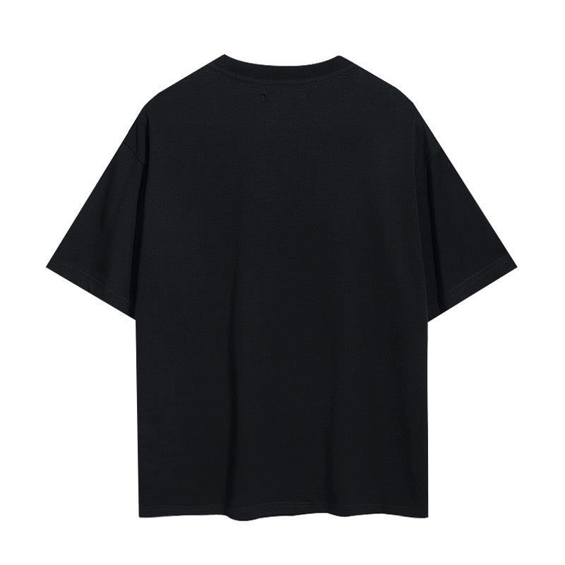 Camiseta blanca y negra