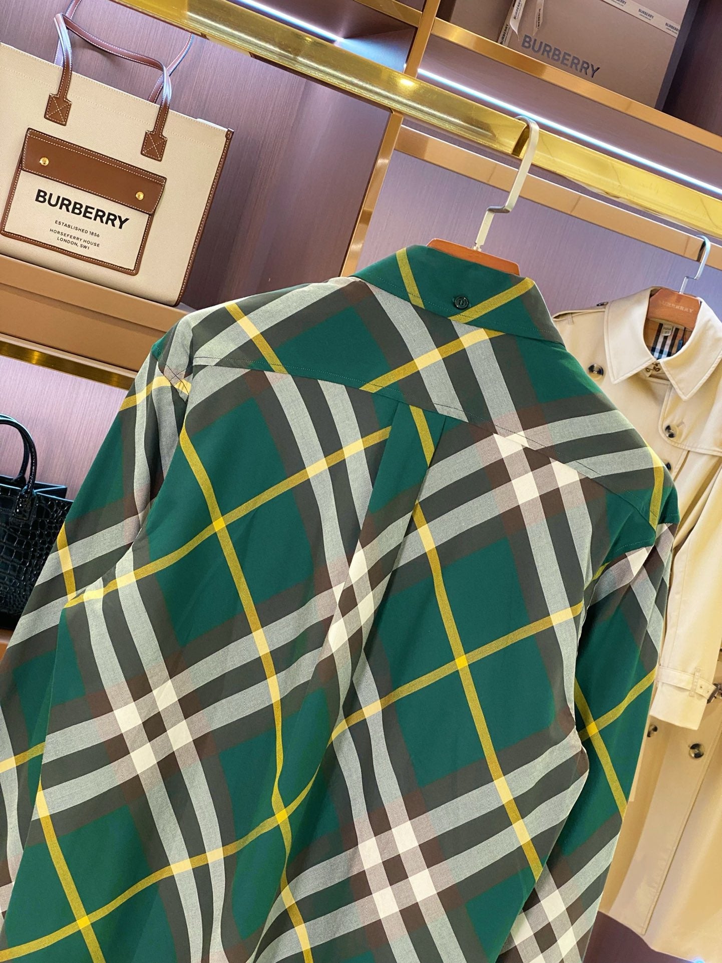 Grüne Jacke
