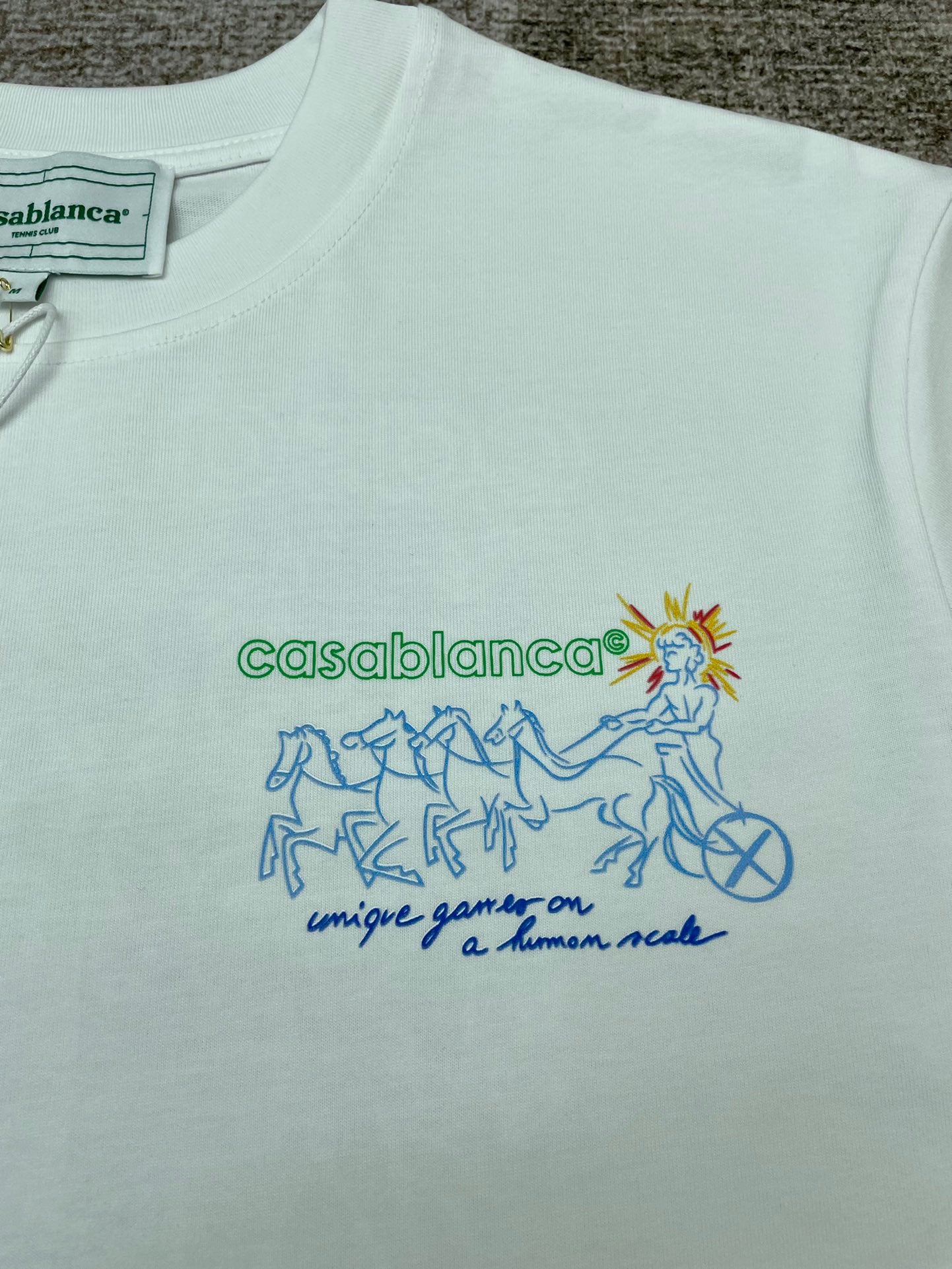 Camiseta en blanco y negro
