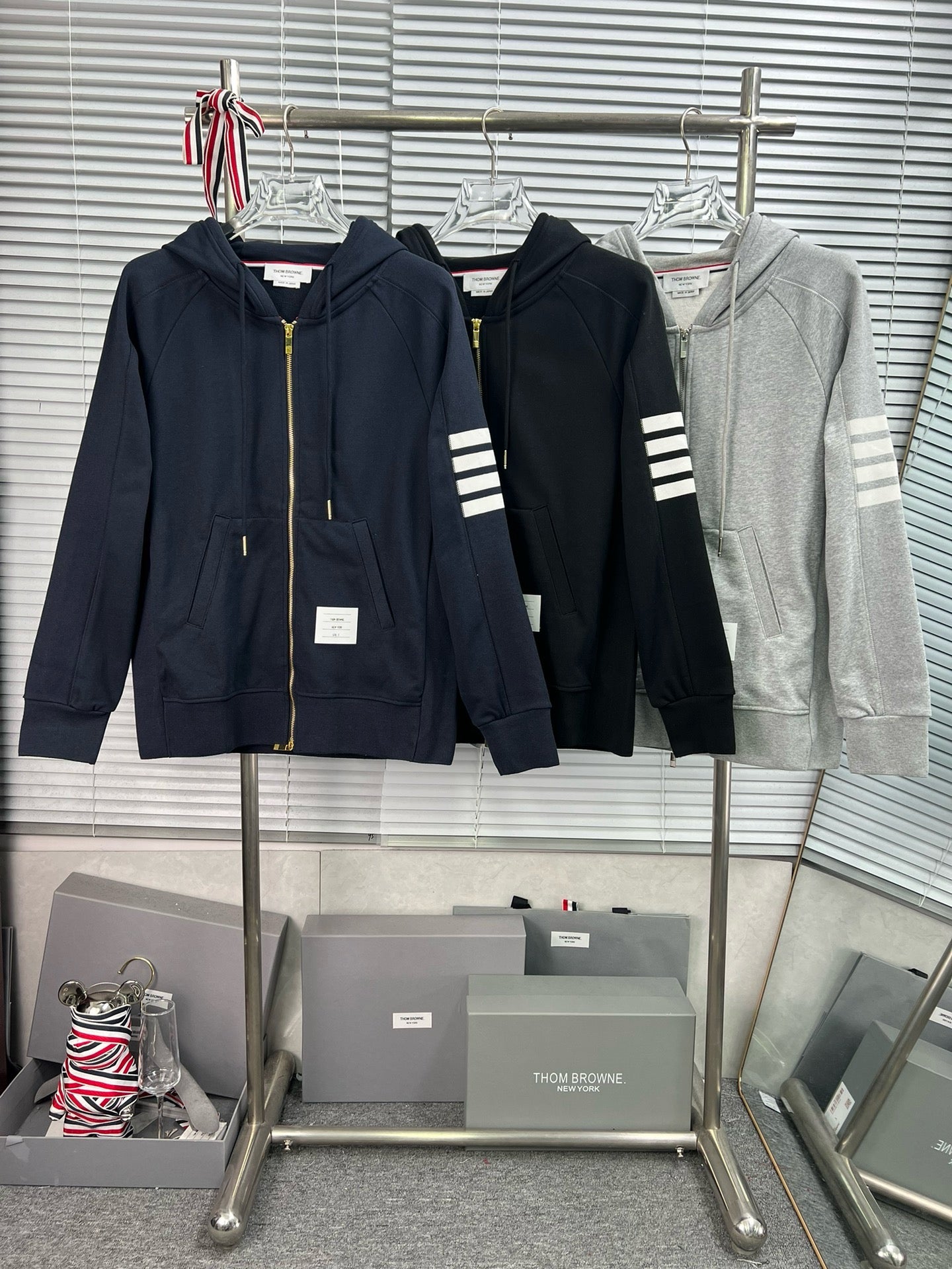 Mehrfarbige Jacke
