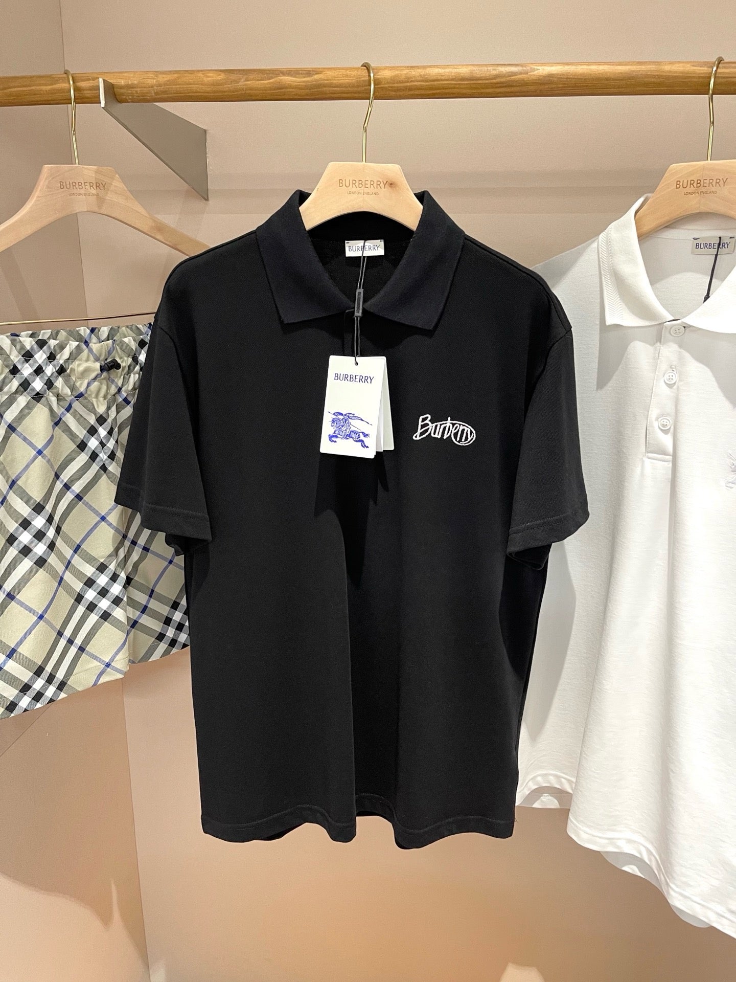 Black and Blue Polo