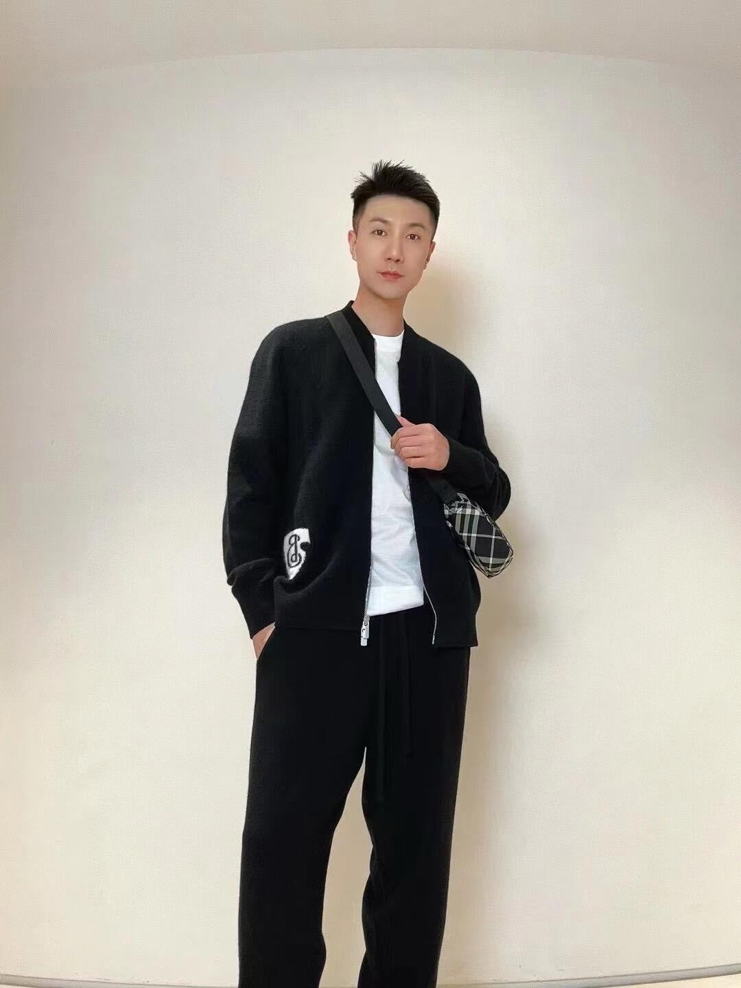 Schwarze Jacke