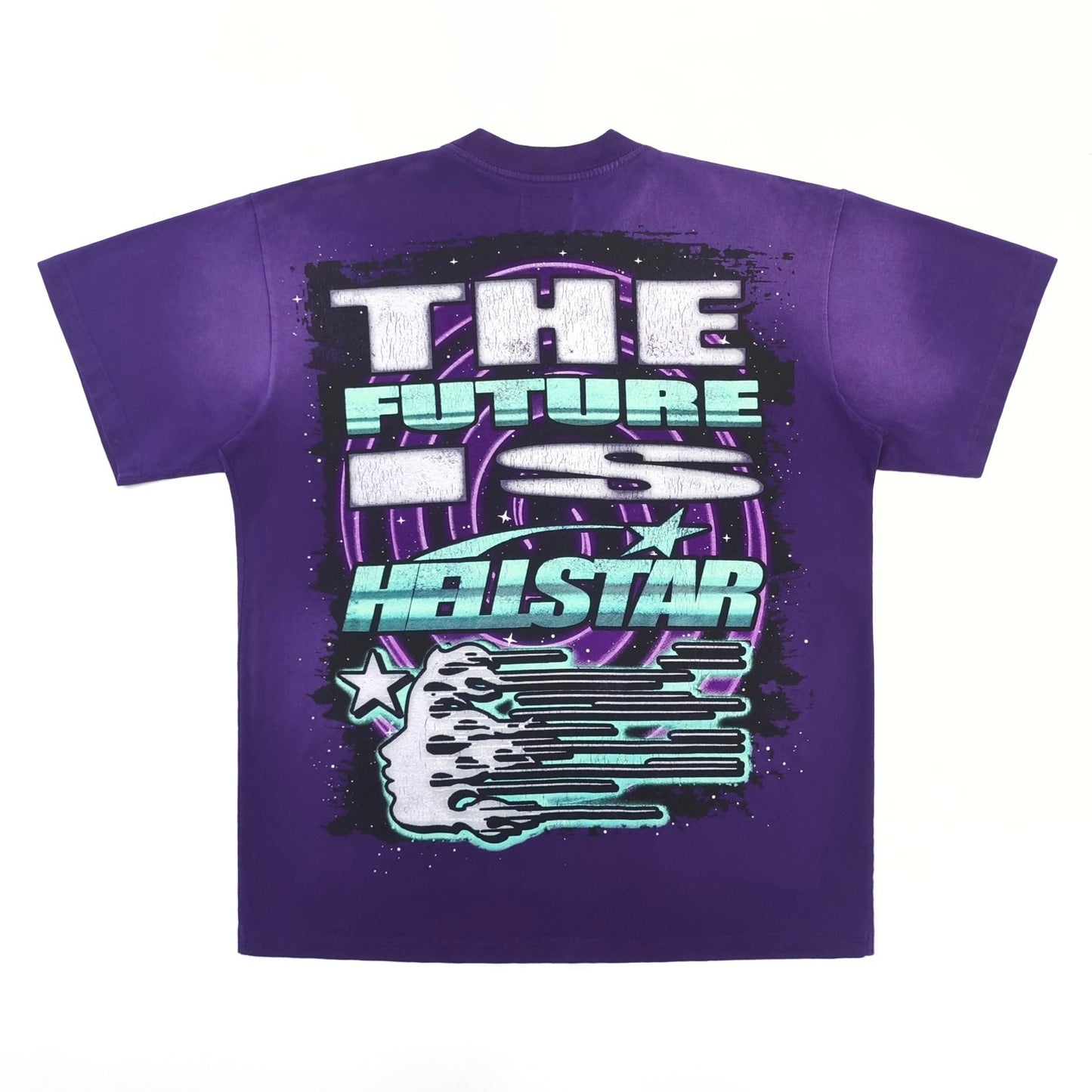 camiseta morada