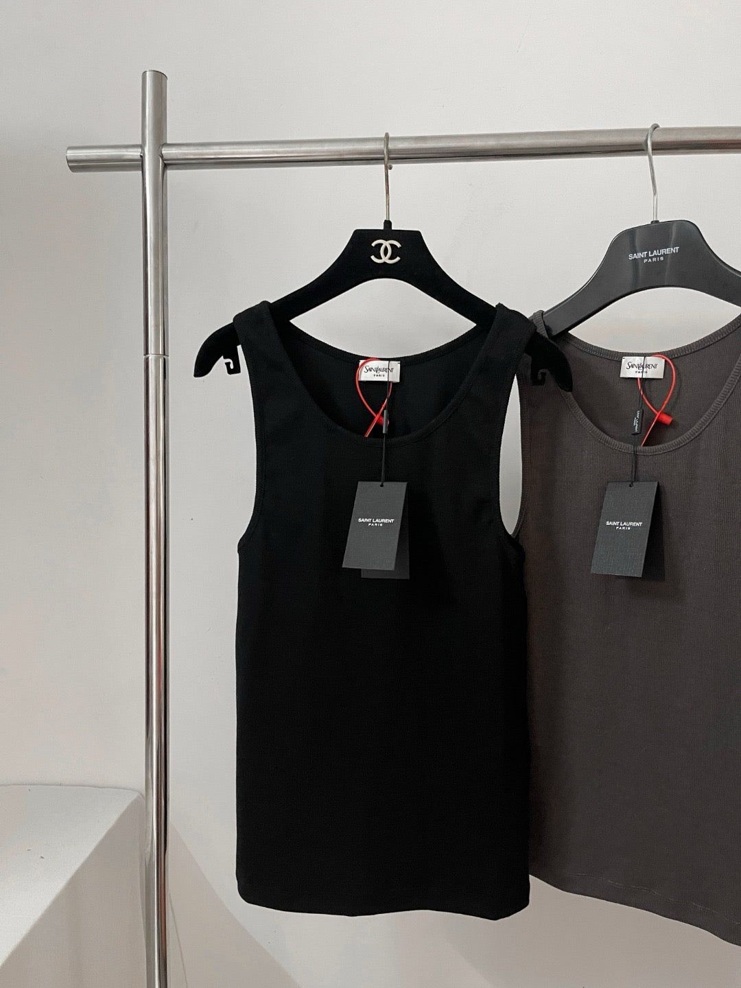 Grey and Black Vest