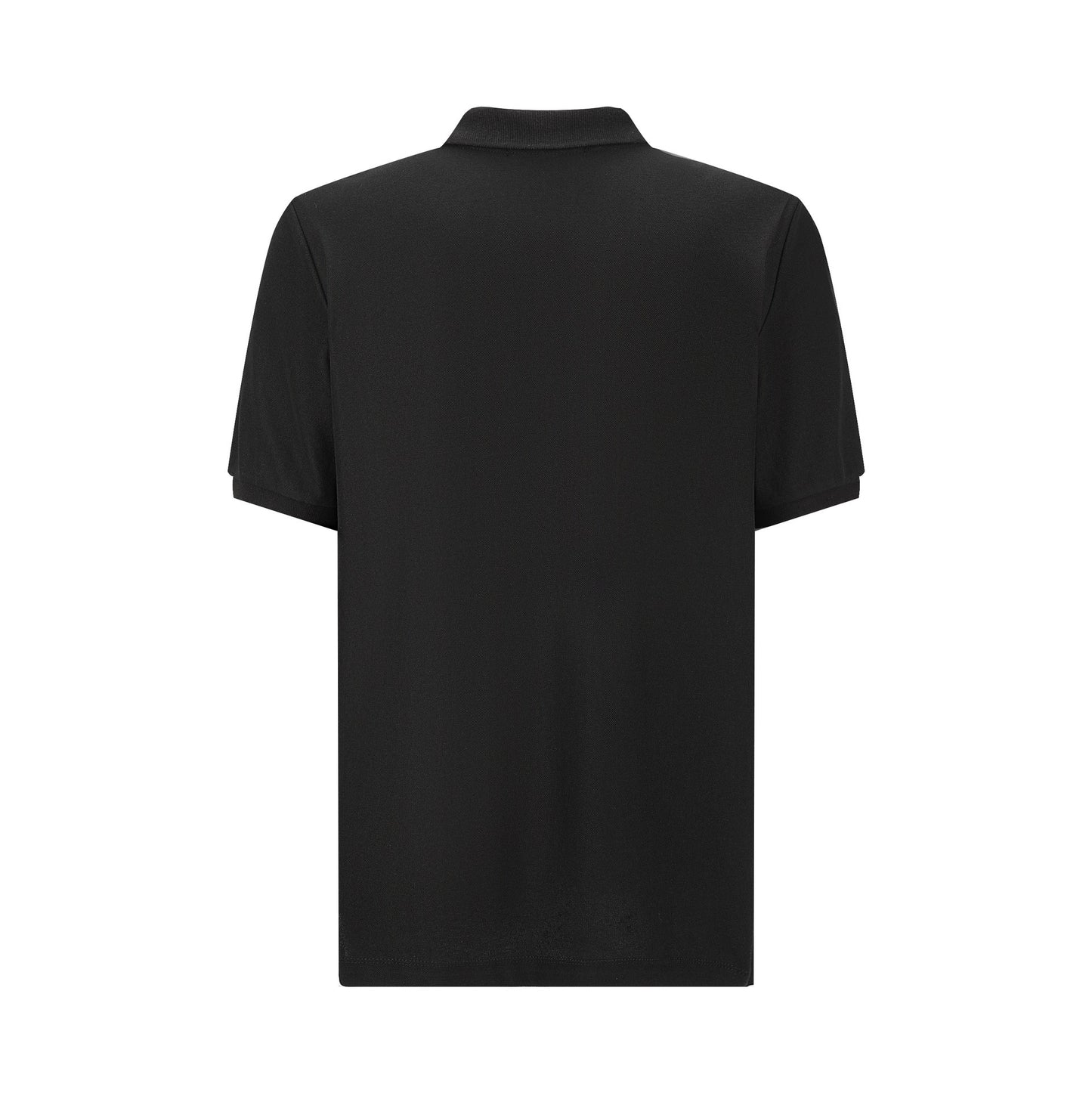 Polo blanco y negro